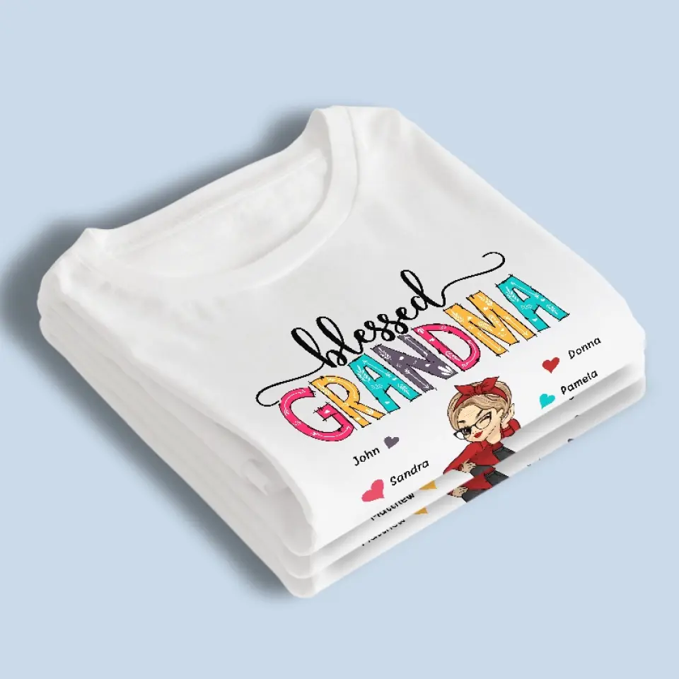 A Day Out With Family Is A Day Well Spent - Family Personalized Custom Unisex T-shirt, Hoodie, Sweatshirt - Gift For Grandma - Image 4