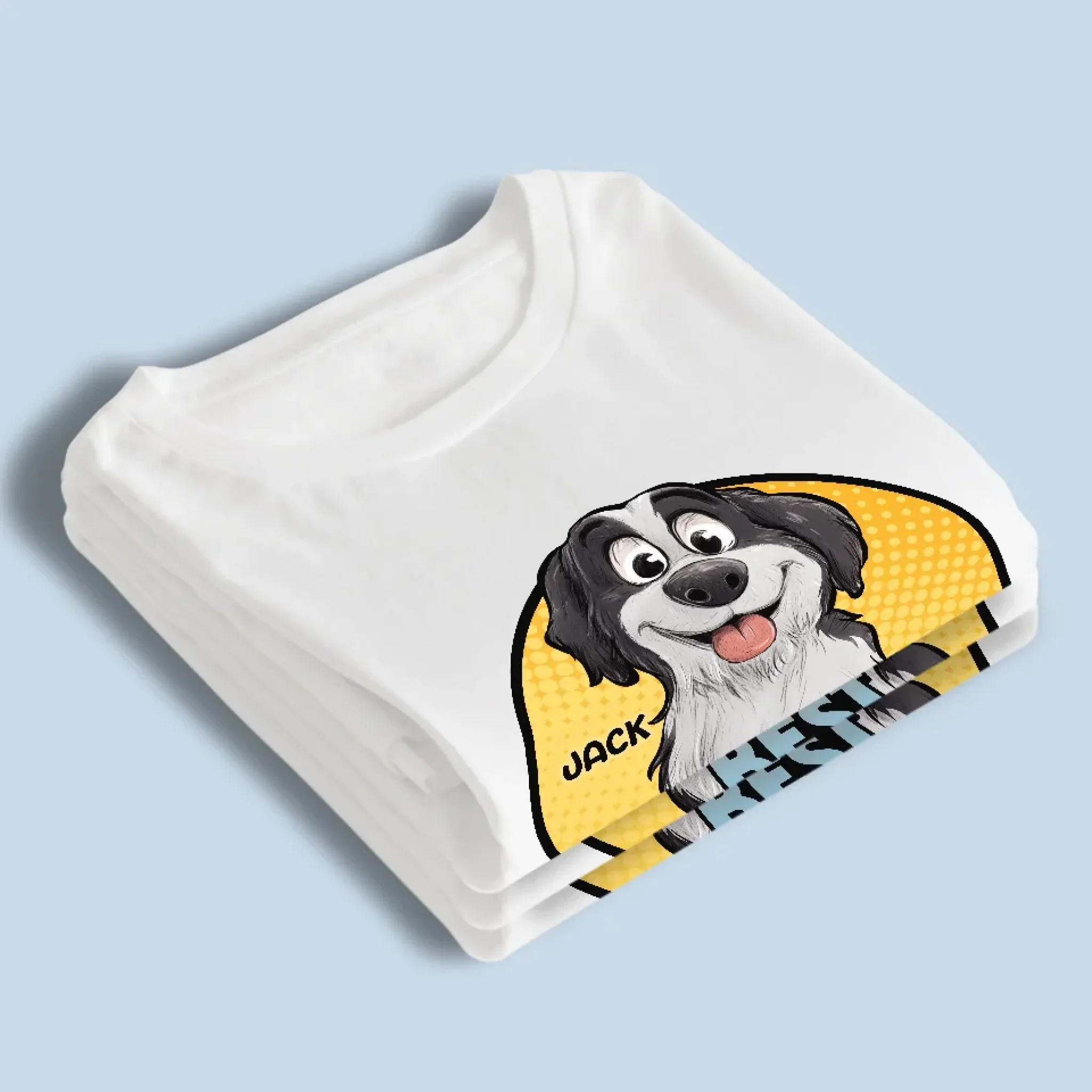 A Fun Way To Show Off Your Love For Your Furry Kid - Dog Personalized Custom Unisex T-shirt, Premium T-shirt, Hoodie - Gift For Pet Owners, Pet Lovers - Image 4