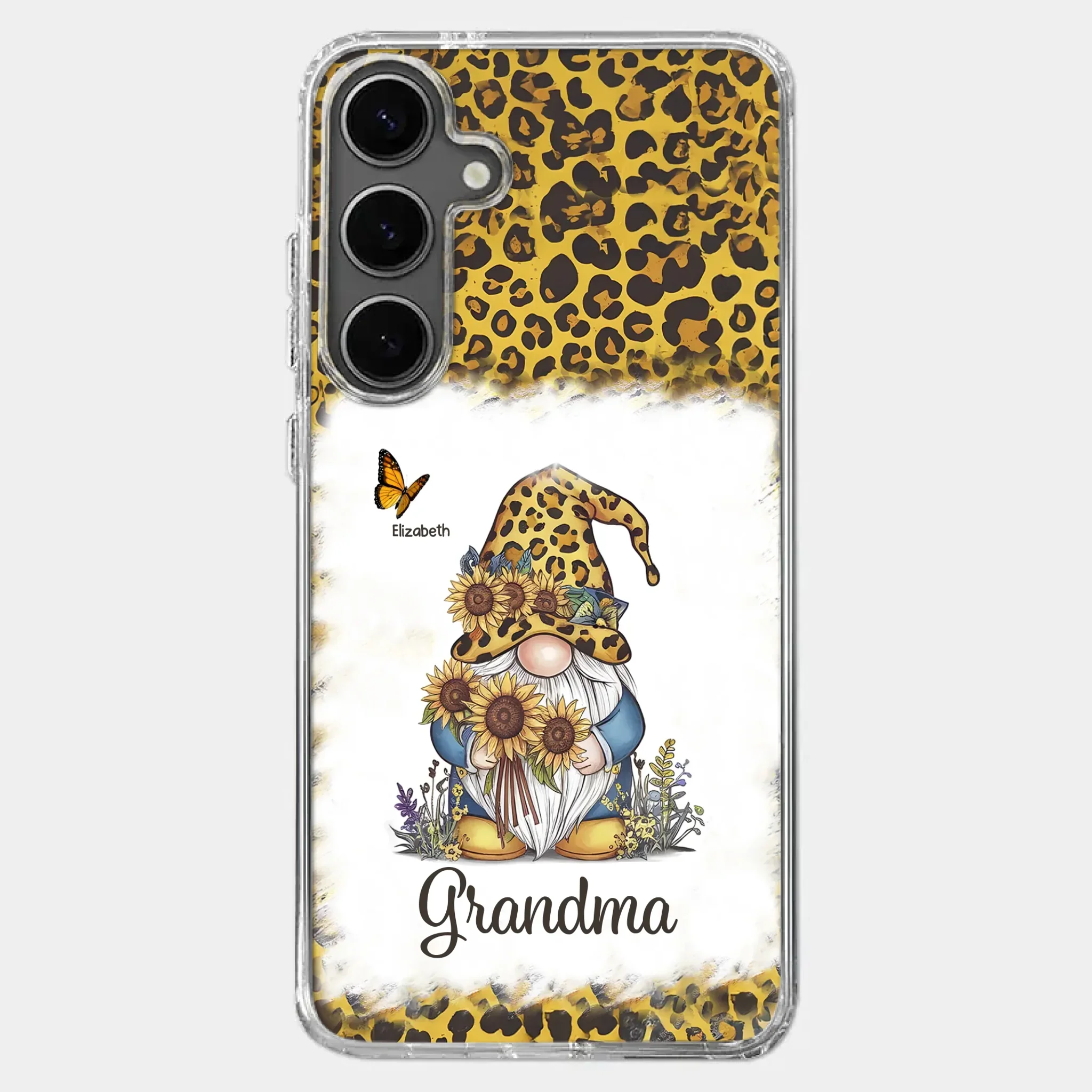 A Gnome’s Wisdom, A Grandma’s Heart - Family Personalized Custom Clear Phone Case - Gift For Mom, Grandma - Image 42