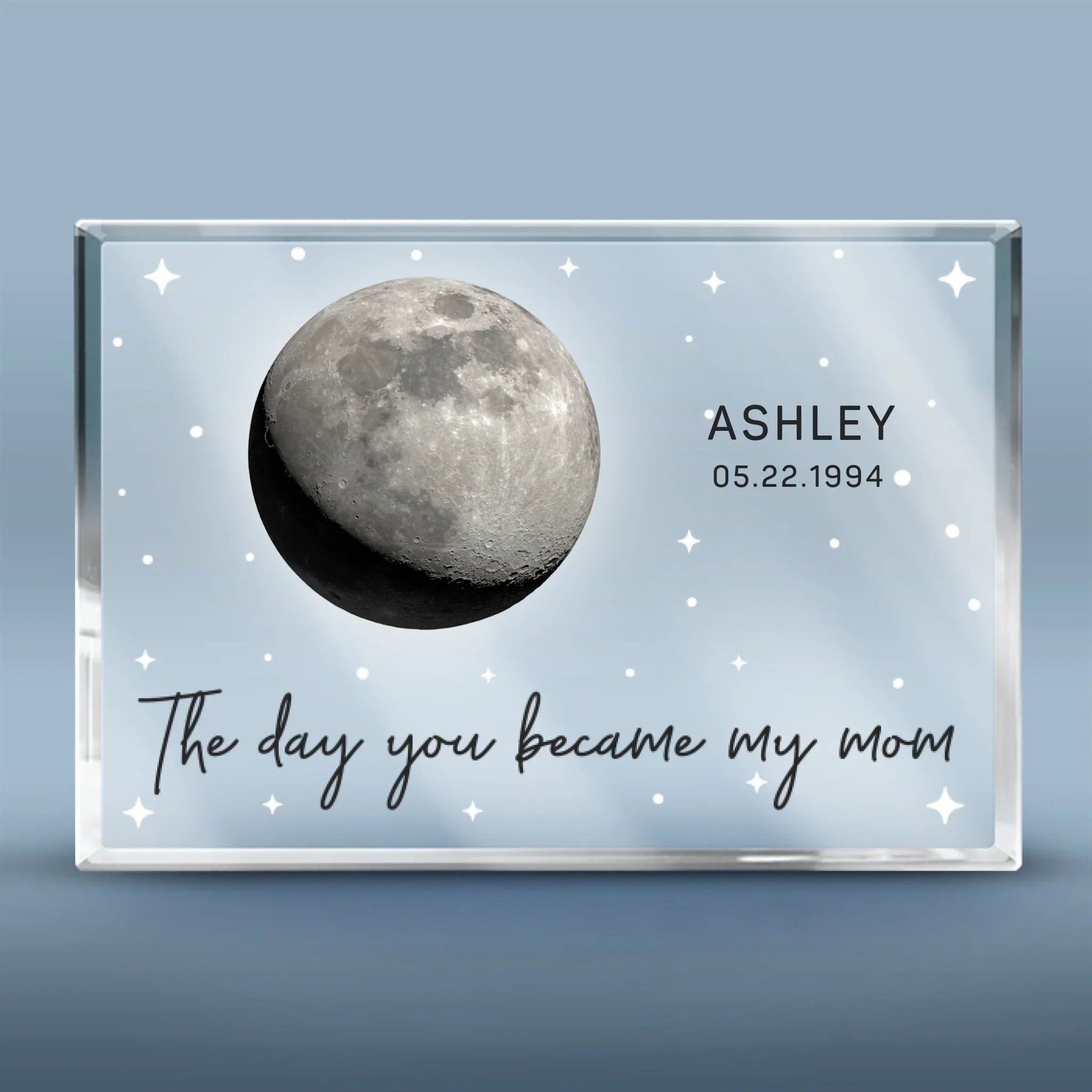 A Mother's Love, Always Guiding Us - Family Personalized Custom Rectangle Shaped Acrylic Plaque - Mother's Day, Gift For Mom, Grandma - Image 2