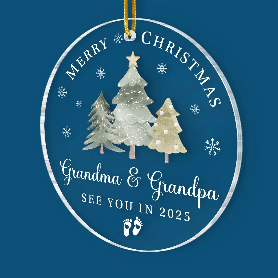 A New Baby Is Like The Beginning Of All Things - Family Personalized Custom Ornament - Acrylic Custom Shaped - Christmas Gift For Family Members, Pregnancy - Image 3