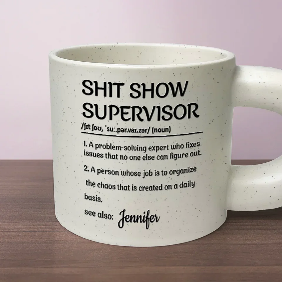 A Problem-Solving Expert - Coworker Personalized Custom Chunky Mug - Gift For Coworkers, Work Friends, Colleagues