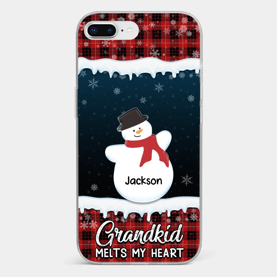 A Special Way To Keep Family Memories Close Every Day - Family Personalized Custom Clear Phone Case - Christmas Gift For Grandma - Image 5