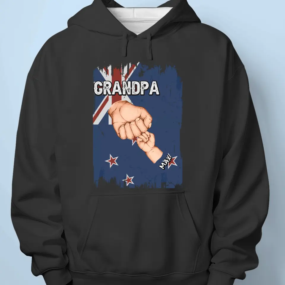 A Strong Father Means A Strong Family - Family Personalized Custom Unisex T-shirt, Hoodie, Sweatshirt - Father's Day, Gift For Dad, Grandpa - Image 5