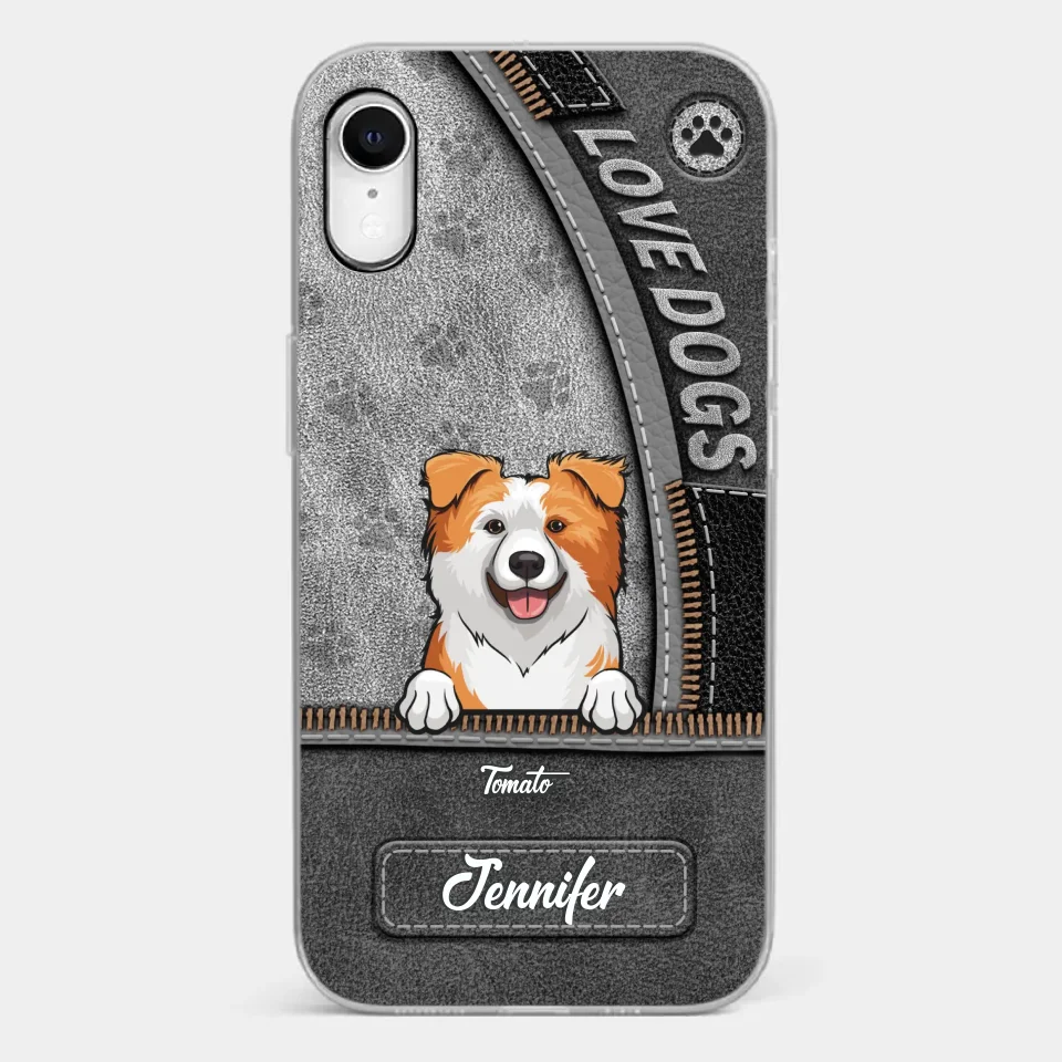 All You Need Is Love And A Dog - Dog Personalized Custom Clear Phone Case - Gift For Pet Owners, Pet Lovers - Image 27