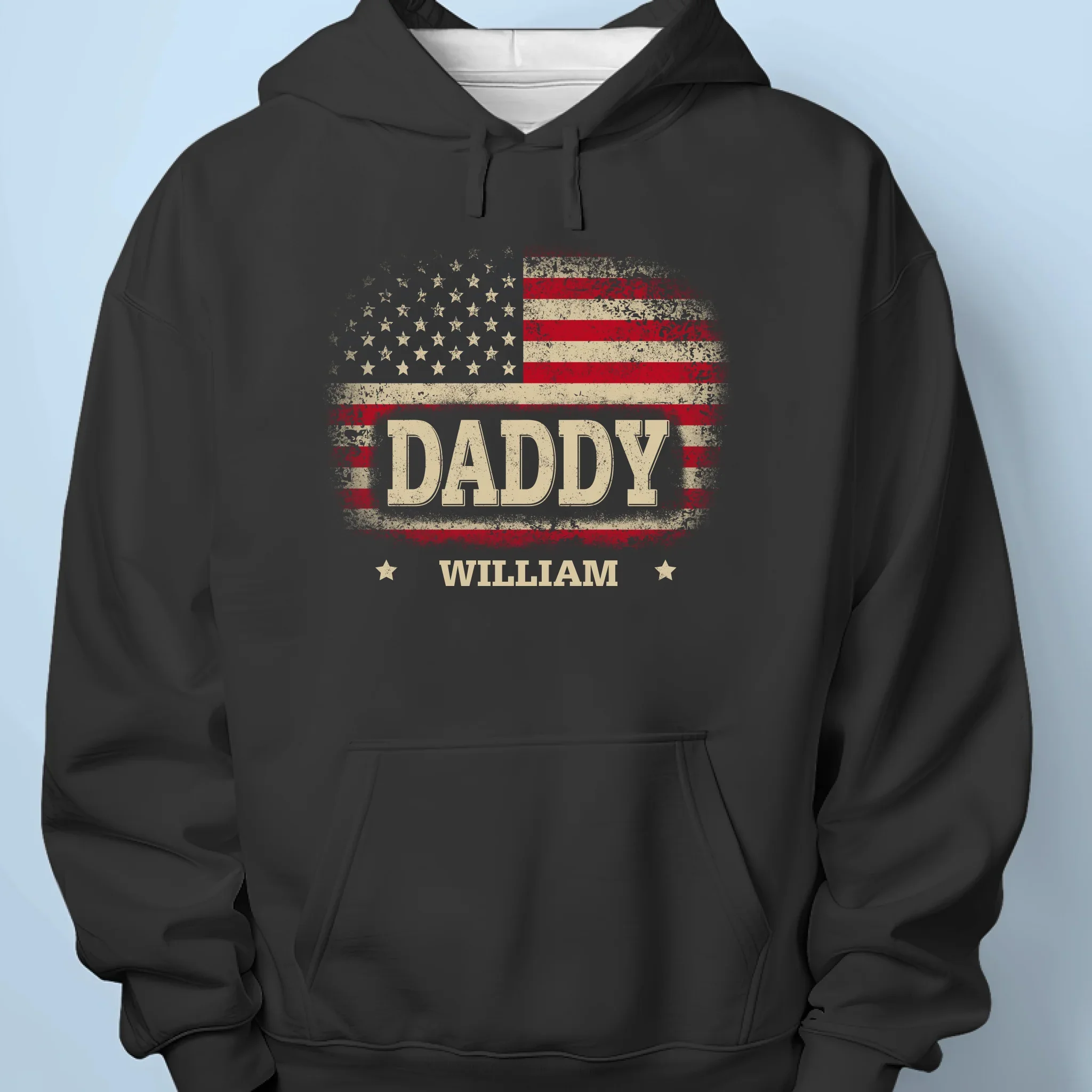 Alpha Of My Heart, Happy Father’s Day - Family Personalized Custom Unisex T-shirt, Premium T-shirt, Hoodie - Father's Day, Gift For Dad, Grandpa - Image 7