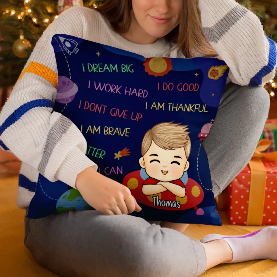 Back To School Looking Cool - Personalized Custom Pillow - Gift For Kid, Back To School Gift - Image 5