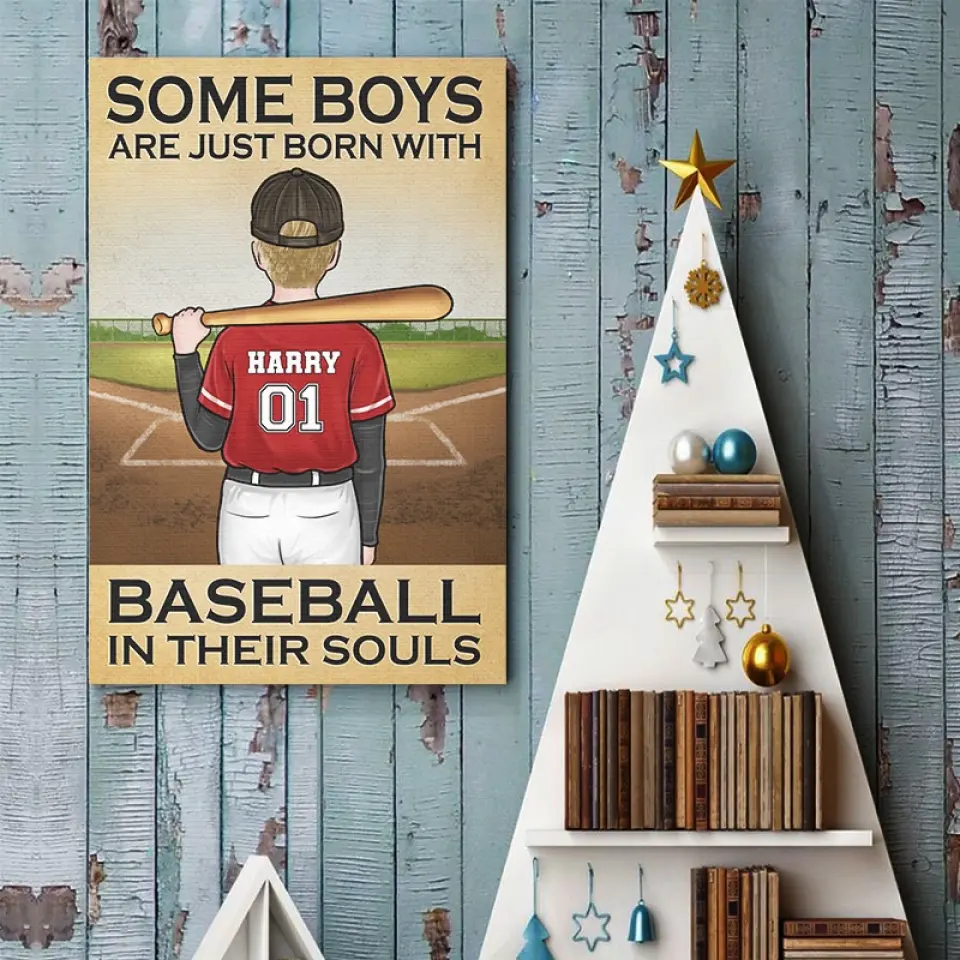 Baseball In Their Souls - Personalized Custom Vertical Poster - Gift For Family Members, Sport Lovers, Sport Players - Image 4