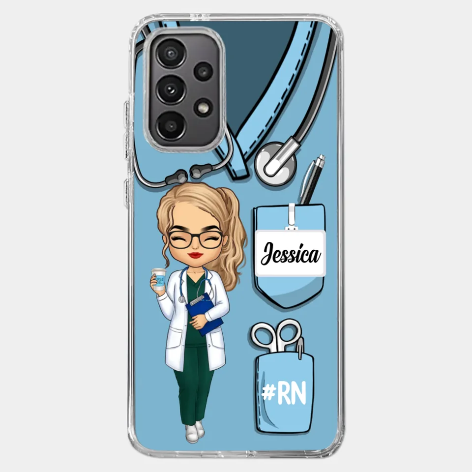 Be The Nurse You Would Want As A Patient - Nurse Personalized Custom Clear Phone Case - Appreciation, Thank You Gift, Nurse Life, Doctor Life - Image 37