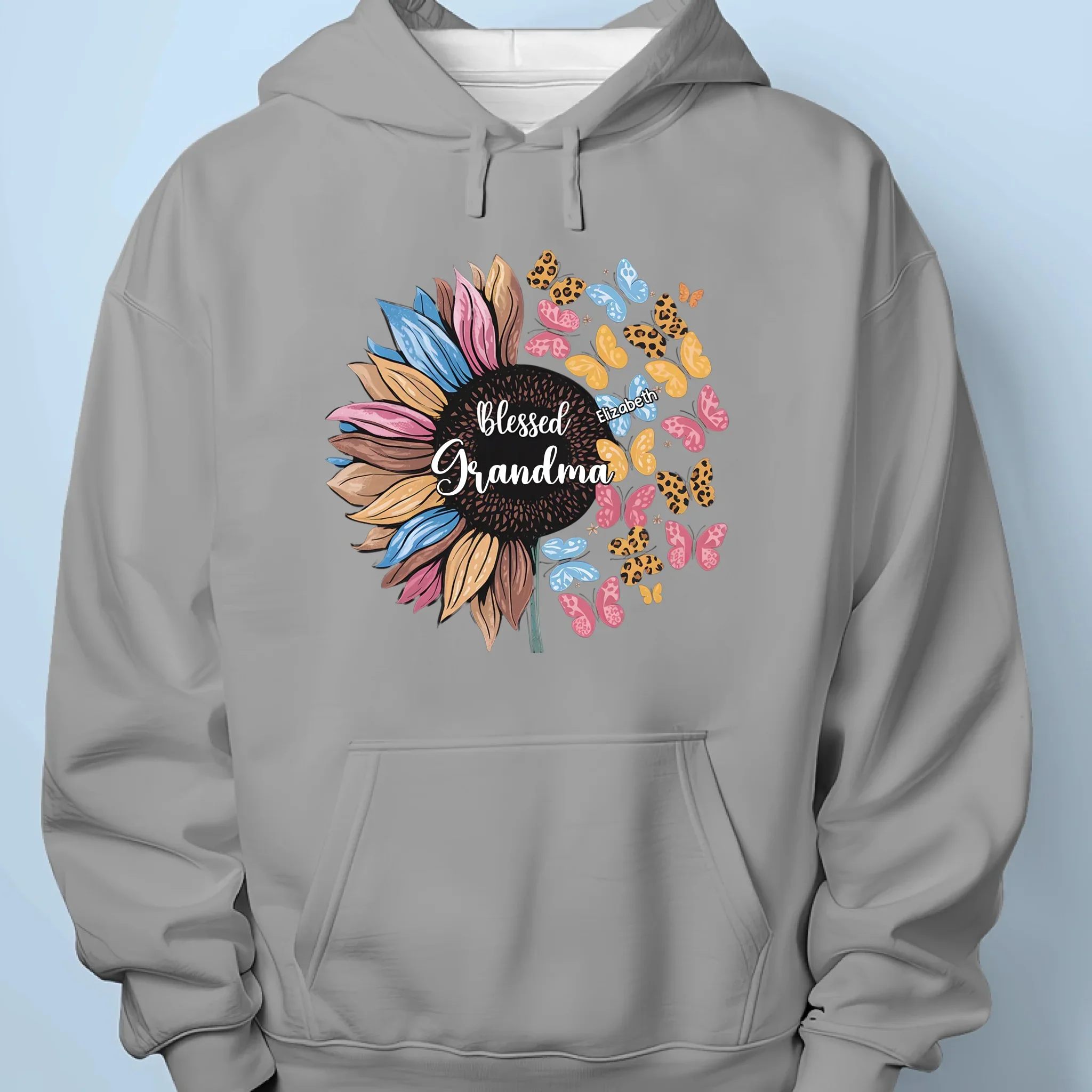 Being A Grandma Is My Greatest Joy - Family Personalized Custom Unisex T-shirt, Premium T-shirt, Hoodie - Gift For Mom, Grandma - Image 7