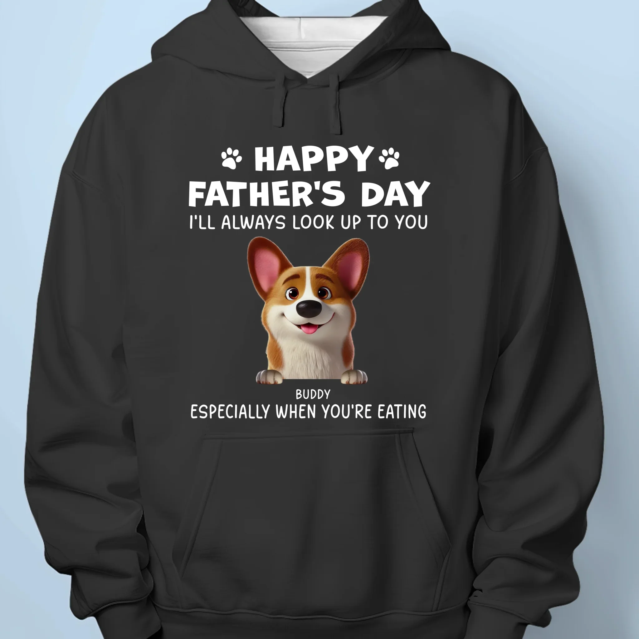 Best Dad Ever, Especially At Dinner Time - Dog Personalized Custom Unisex T-shirt, Premium T-shirt, Hoodie - Father's Day, Gift For Dad, Pet Owners, Pet Lovers - Image 7