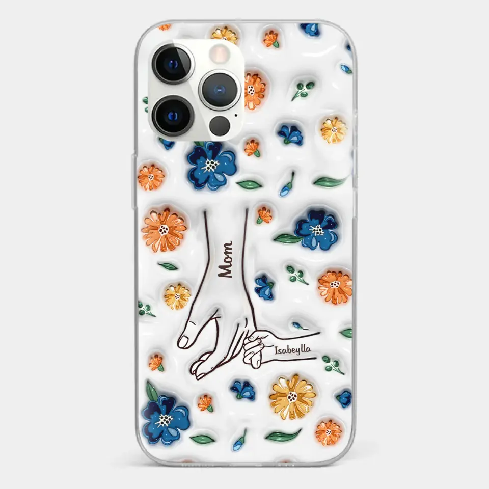 Best Mom Ever Ever - Family Personalized Custom 3D Inflated Effect Printed Clear Phone Case - Mother's Day, Gift For Mom, Grandma - Image 15