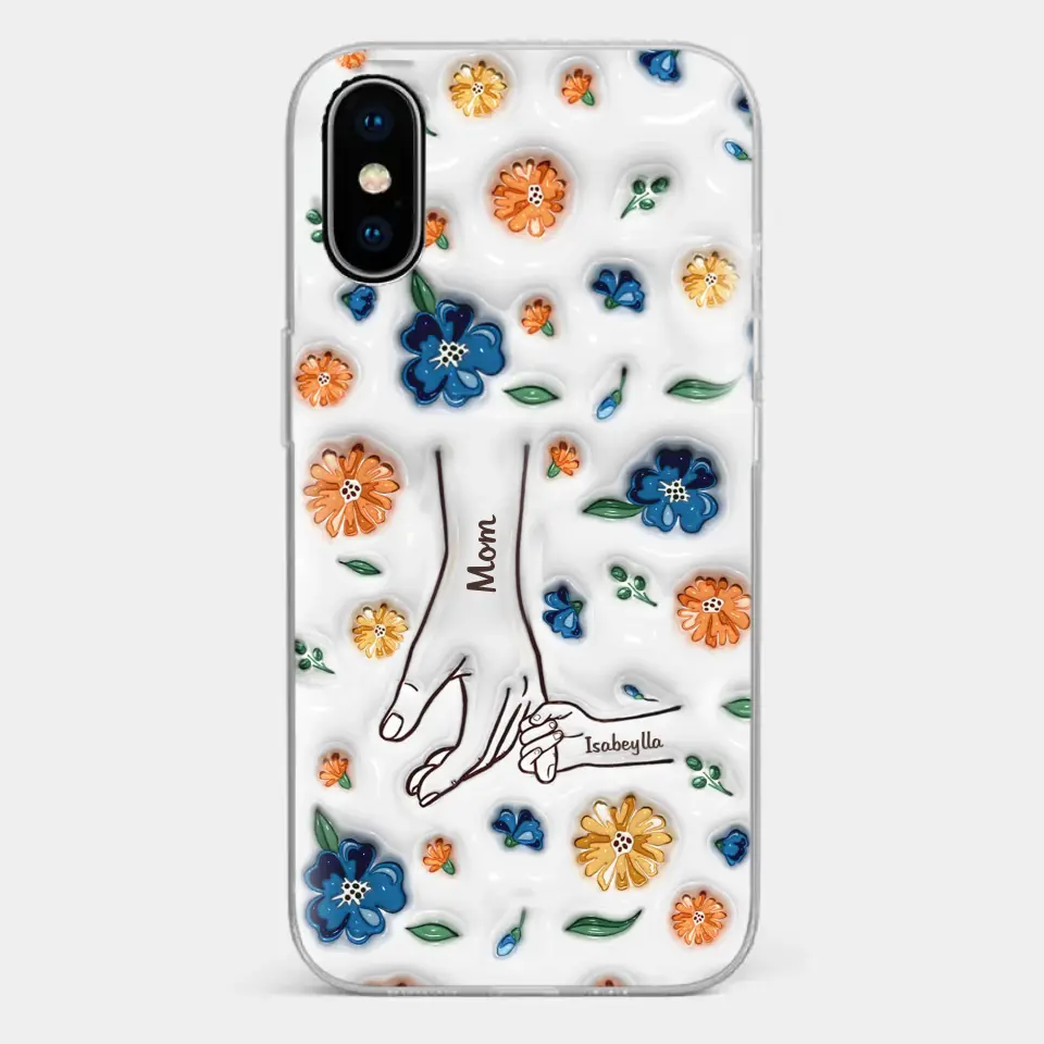 Best Mom Ever Ever - Family Personalized Custom 3D Inflated Effect Printed Clear Phone Case - Mother's Day, Gift For Mom, Grandma - Image 26