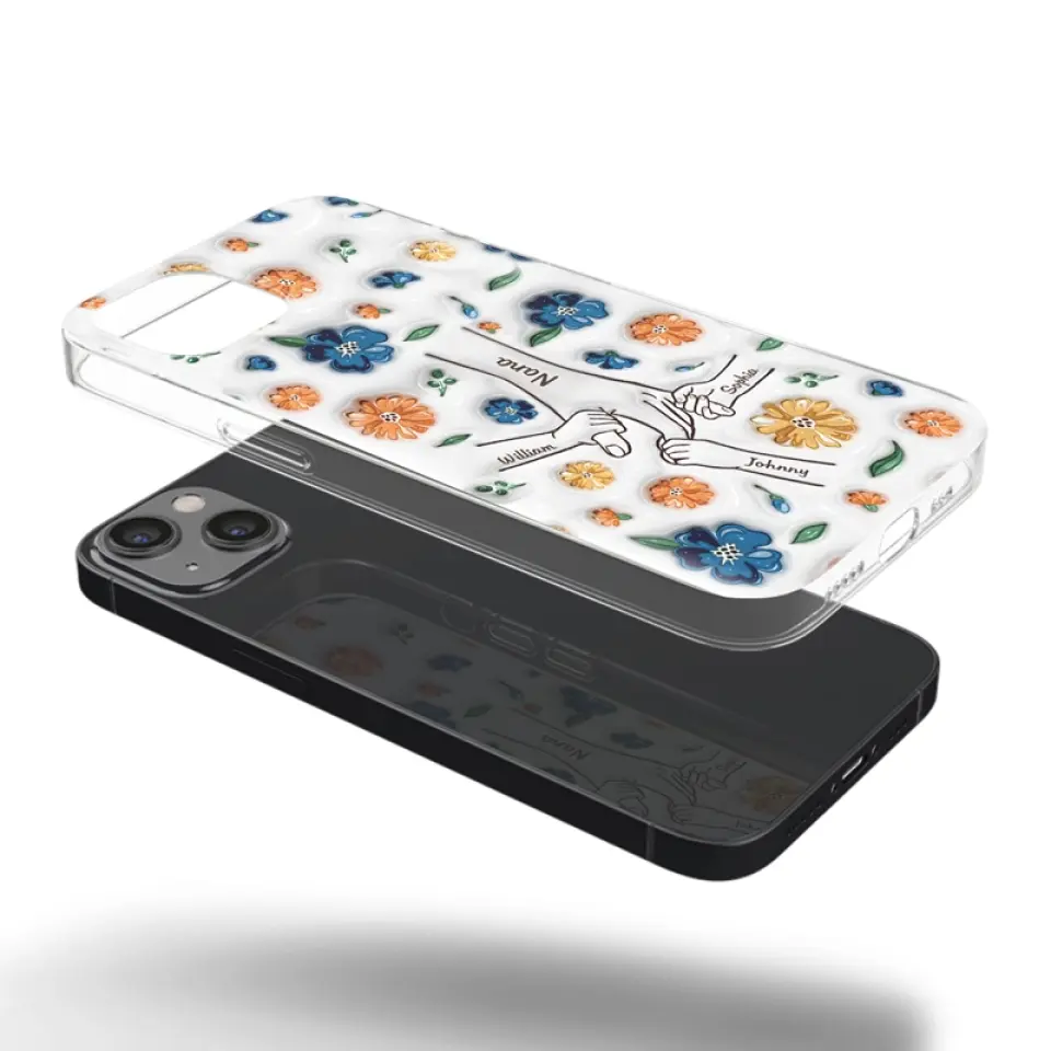 Best Mom Ever Ever - Family Personalized Custom 3D Inflated Effect Printed Clear Phone Case - Mother's Day, Gift For Mom, Grandma - Image 29