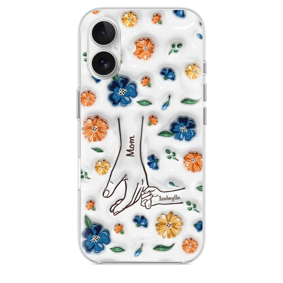 Best Mom Ever Ever - Family Personalized Custom 3D Inflated Effect Printed Clear Phone Case - Mother's Day, Gift For Mom, Grandma - Image 31