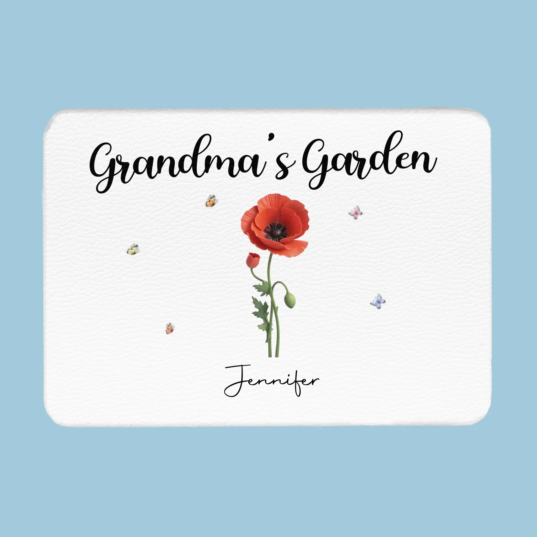Blossoms Filled With Laughter - Family Personalized Custom Full-print Purse Mirror - Mother's Day, Gift For Mom, Grandma - Image 2