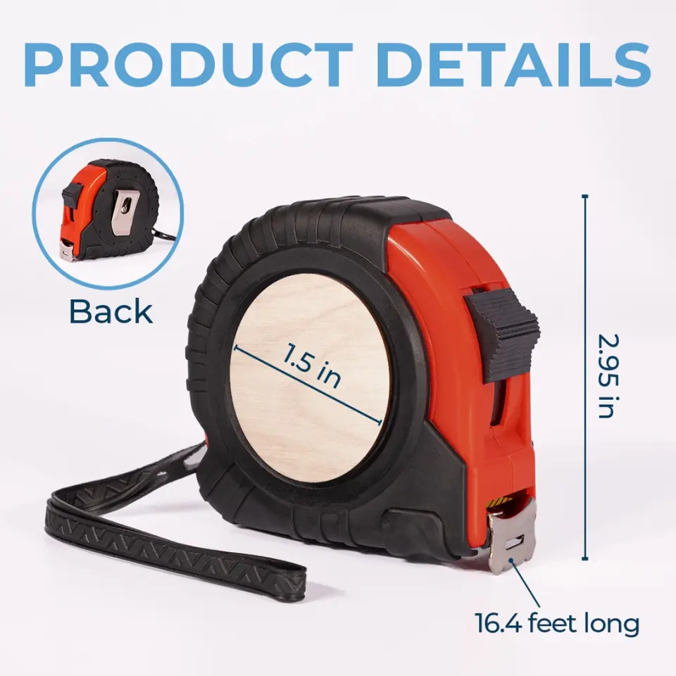 Building A Life Together - Couple Personalized Custom Tape Measure - Gift For Husband Wife, Anniversary - Image 5