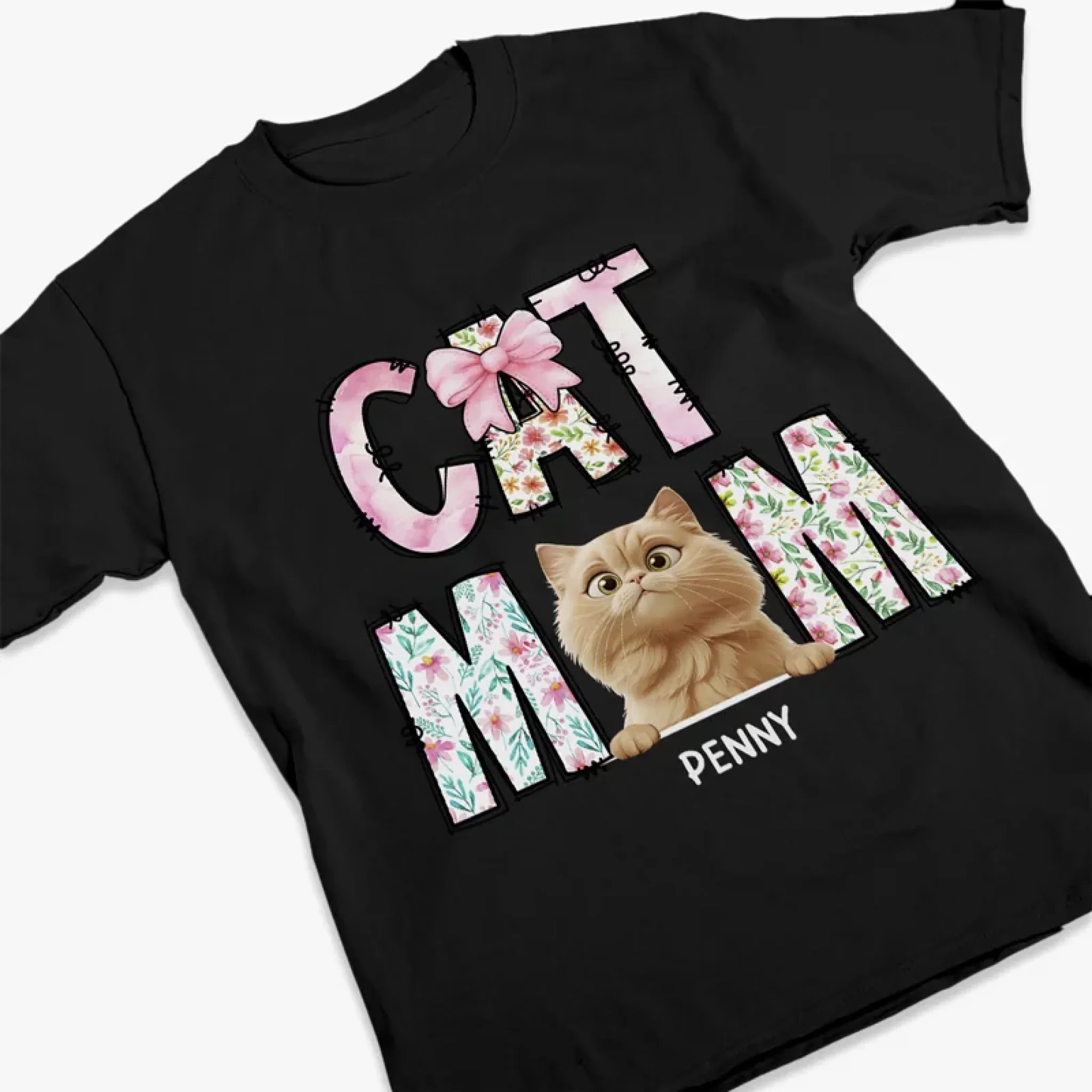 Cat Fur Is My Glitter - Dog & Cat Personalized Custom Unisex T-shirt, Premium T-shirt, Hoodie - Gift For Pet Owners, Pet Lovers - Image 3