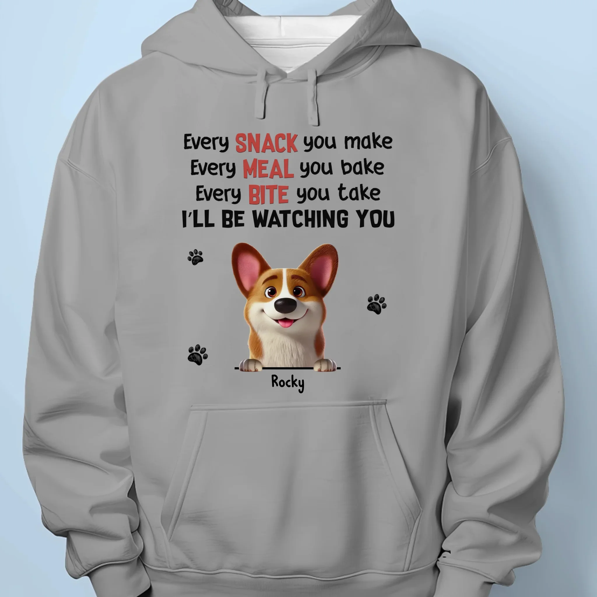 Certified Snack Supervisor - Dog Personalized Custom Unisex T-shirt, Premium T-shirt, Hoodie - Mother's Day, Gift For Pet Owners, Pet Lovers - Image 7