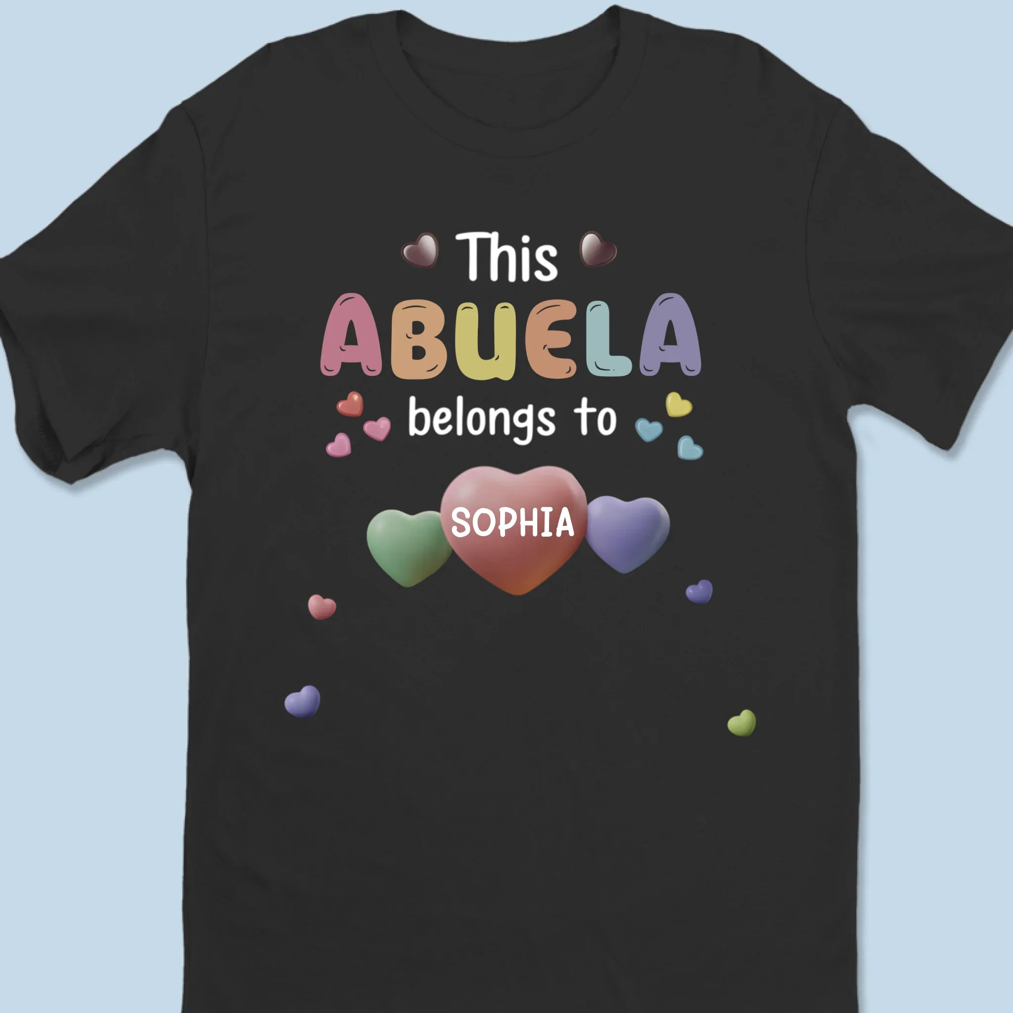 Cherishing Sweet Moments With Our Grandkids - Family Personalized Custom Unisex T-shirt, Premium T-shirt, Hoodie - Gift For Mom, Grandma - Image 2