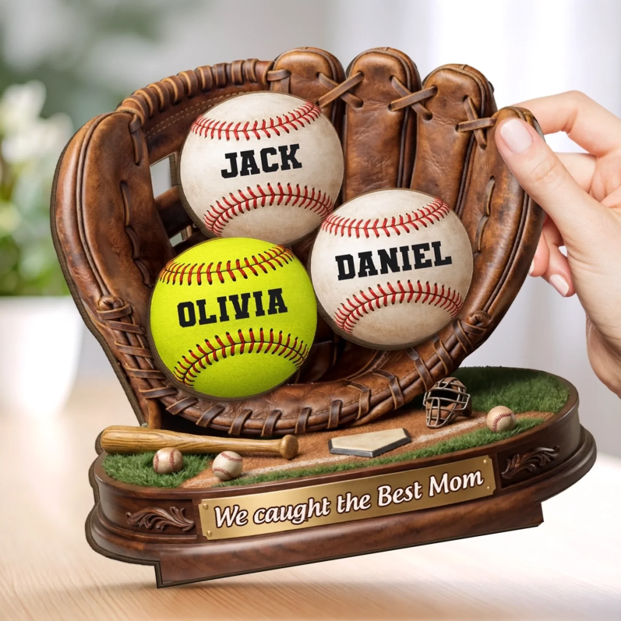 Custom 2-Layered Wooden Plaque - Personalized Mother's Day,  Father's Day Gifts For Mom, Grandma, Dad, Grandpa- Our Roots Begin With You - Image 4