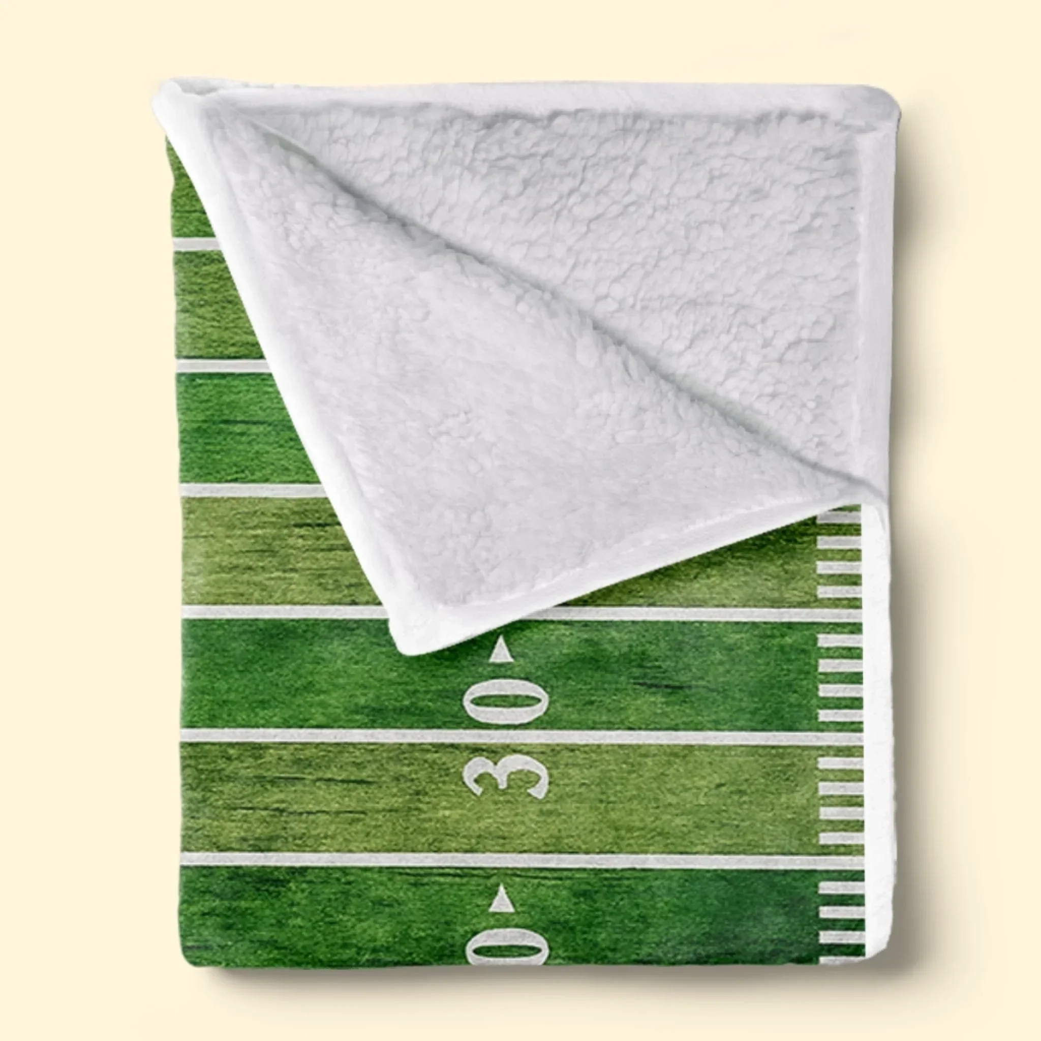 Custom American Football Blanket - Personalized Gift For Birthday, Football Football Lovers, NFL Fans, Sport Lovers, Senior Graduation Gift - My Turf, My Rules - Image 4