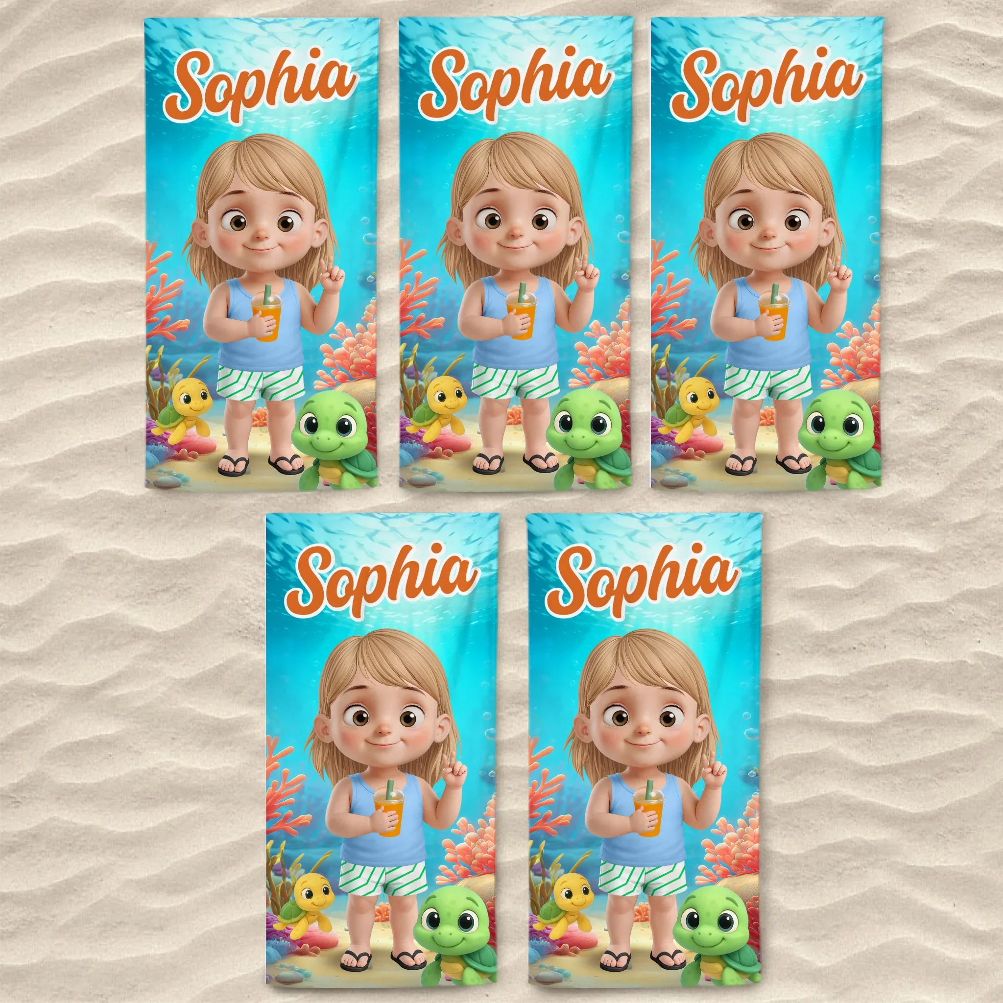 Custom Beach Towel - Personalized Summer Vacation And Travel Gifts For Family, Kids - Stay Cool, Pool Rules - Image 9