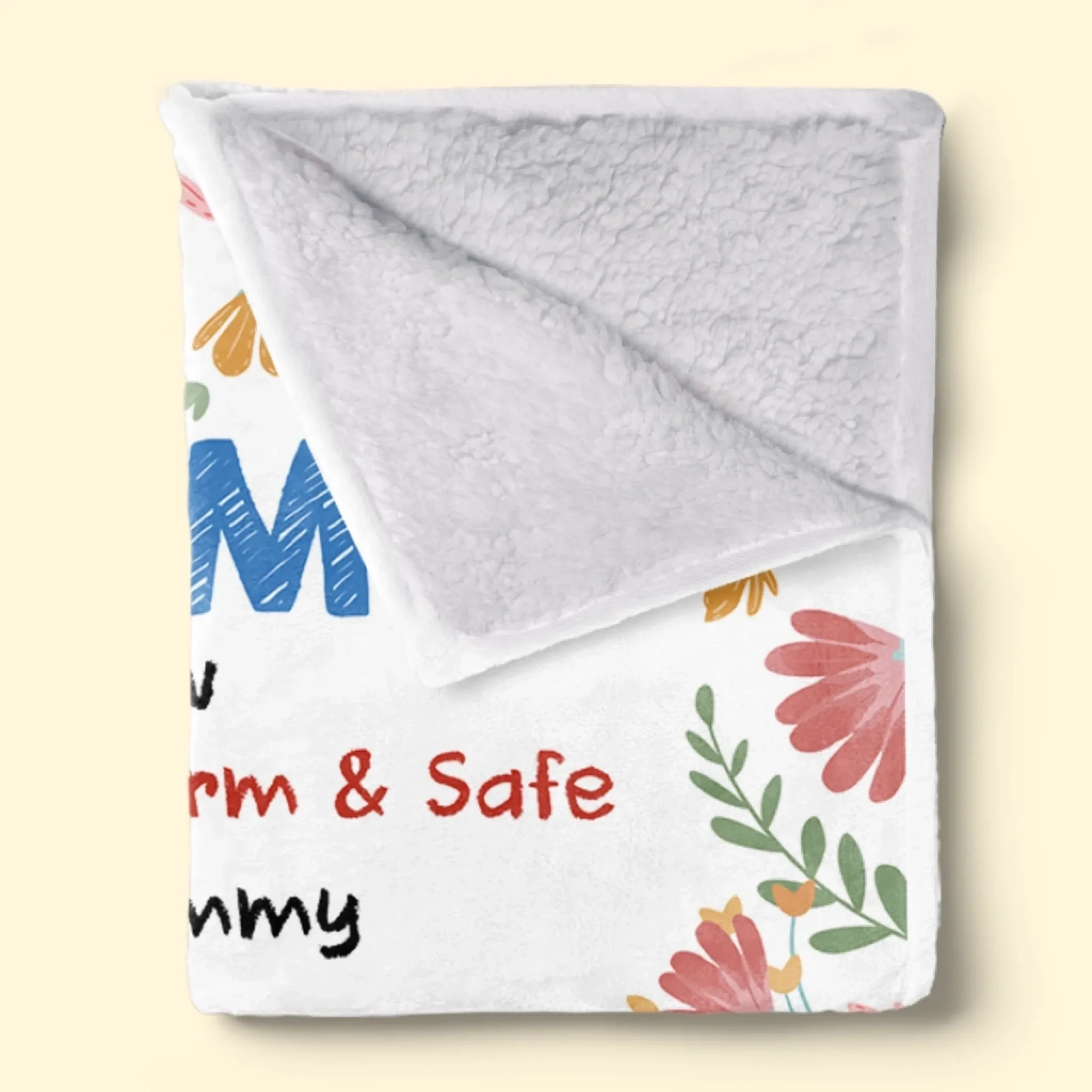 Custom Blanket - Personalized Baby Shower, Gender Reveal Gifts For New Moms, New Dads, New Parents - Snuggled In Your Love, Always - Image 5