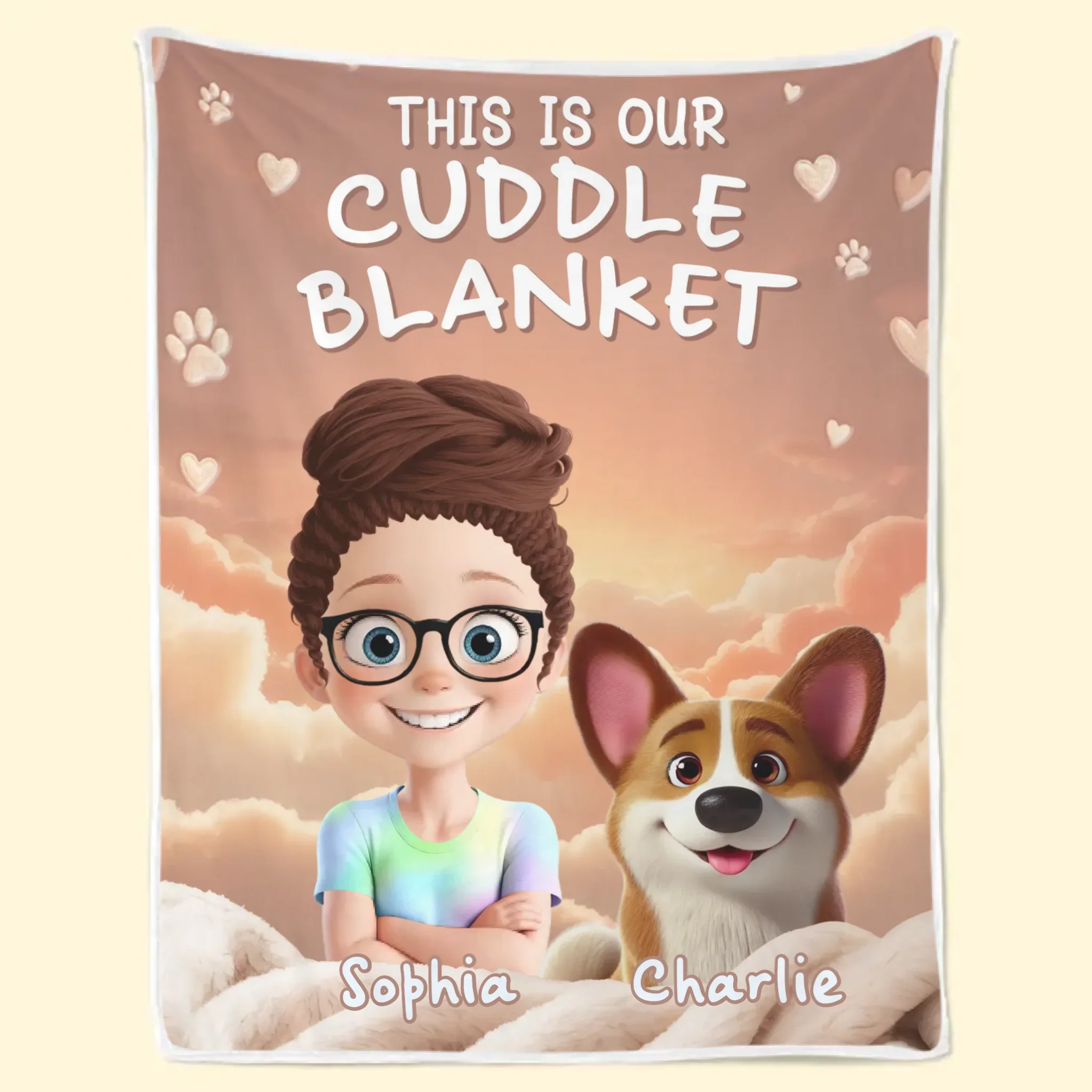 Custom Blanket - Personalized Birthday Gifts For Dog Cat Lovers, Dog Dad And Mom, Cat Owners - Made Of Moments And Love - Image 8