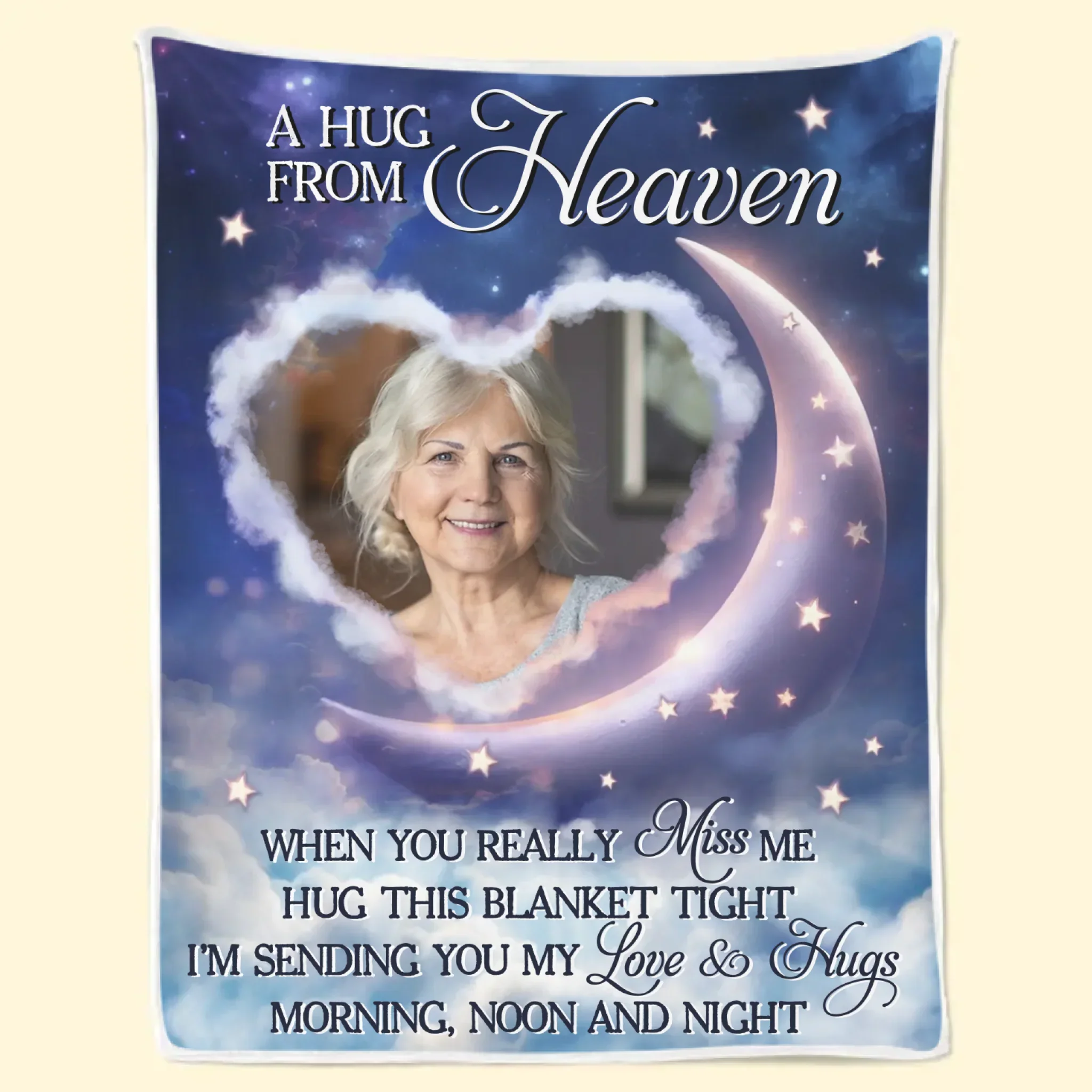 Custom Cardinal Blanket - Personalized Memorial Sympathy Gifts For Loss Of Mom, Dad - Your Memory Lives In Us - Image 3