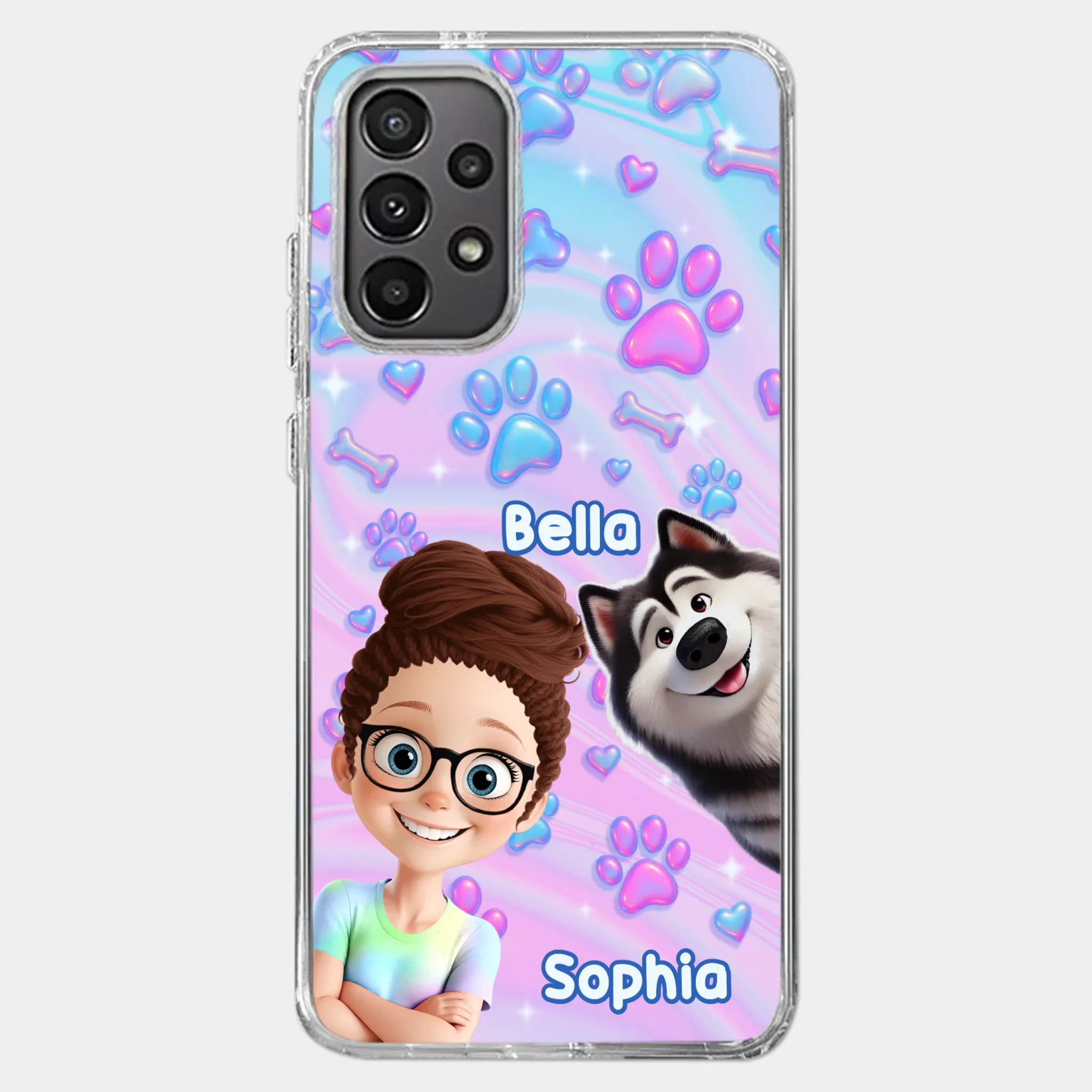 Custom Clear Phone Case - Personalized Birthday Gifts For Dog Lovers, Dog Dad And Mom - Pawfectly Yours - Image 36