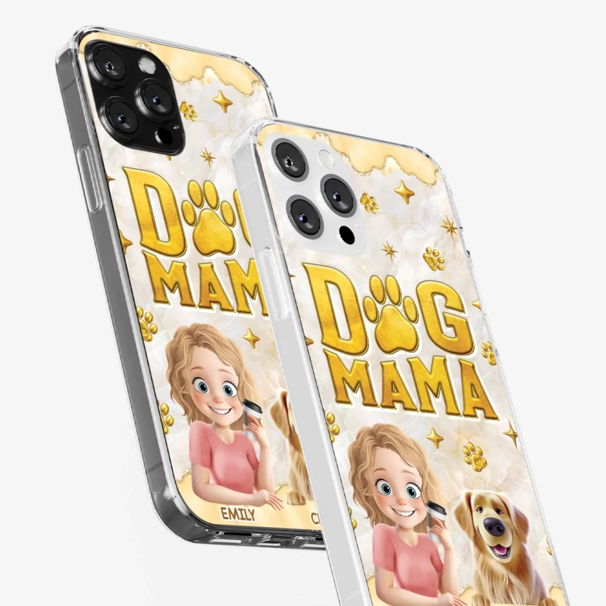 Custom Clear Phone Case - Personalized Christmas Birthday Gifts For Dog Cat Lovers, Dog Dad And Mom, Cat Owners - Pets Make Ordinary Days Brighter - Image 35