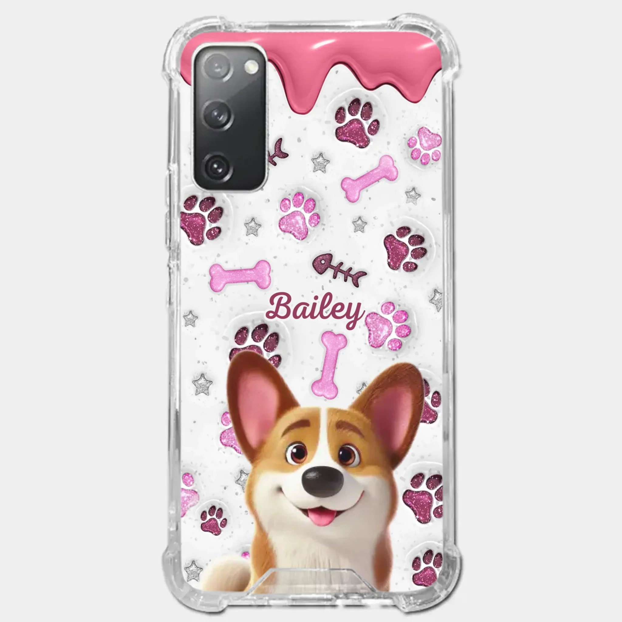 Custom Clear Phone Case - Personalized Christmas Birthday Gifts For Dog Cat Lovers, Dog Dad And Mom, Cat Owners - Pets Turn Houses Into Homes - Image 38