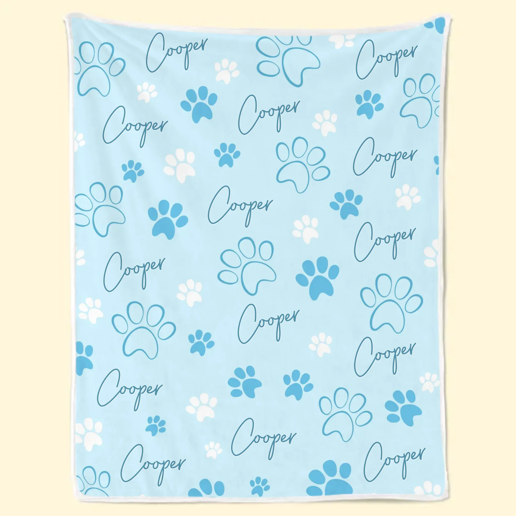Custom Dog & Cat Blanket - Personalized Birthday Gifts For Dog Cat Lovers, Dog Dad And Mom, Cat Owners - Happy Nap Hours - Image 3