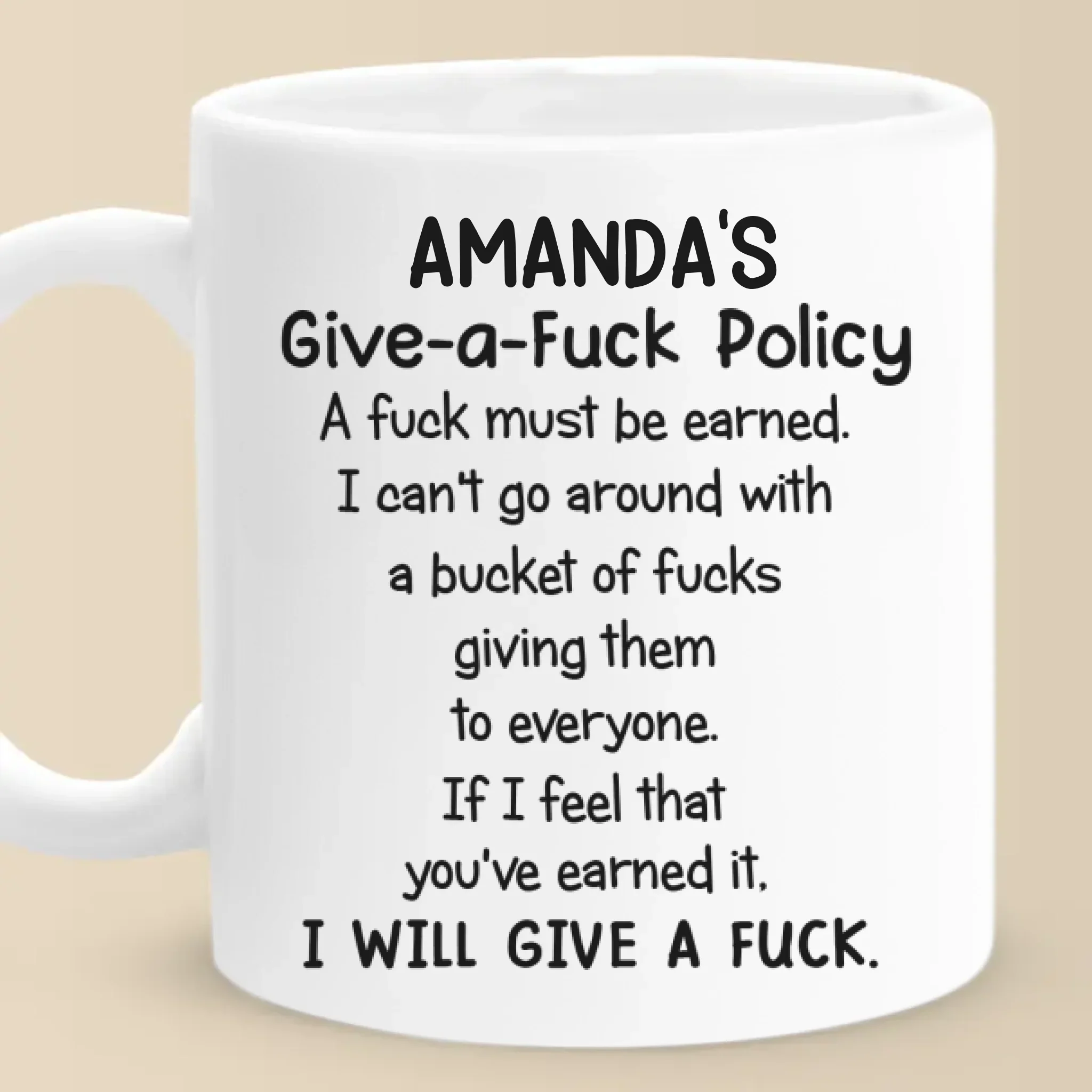 Custom Funny Boss Gift Mug - Personalized Birthday Gifts For Coworker, Work Bestie - Professional Problem Maker - Image 2