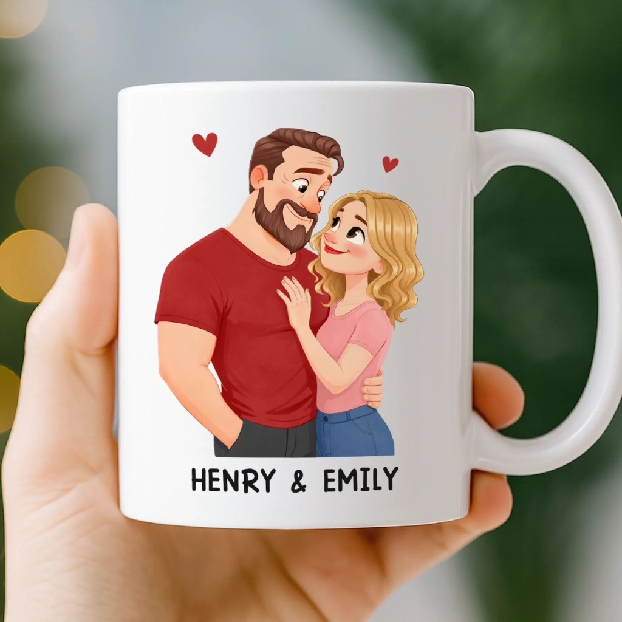 Custom Mug - Personalized Anniversary Wedding Gifts For Husband And Wife, Him And Her - Annoying You For Life - Image 3