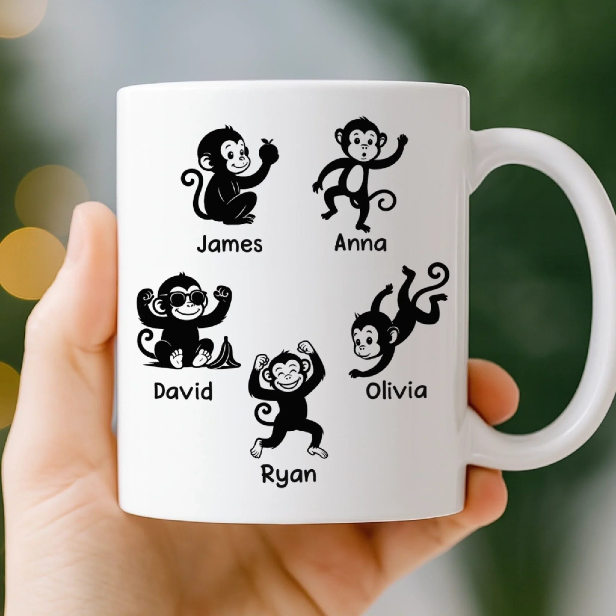 Custom Mug - Personalized Birthday Gifts For Mom, Dad, Brother, Sister, Kids - Together Is Our True Place - Image 3