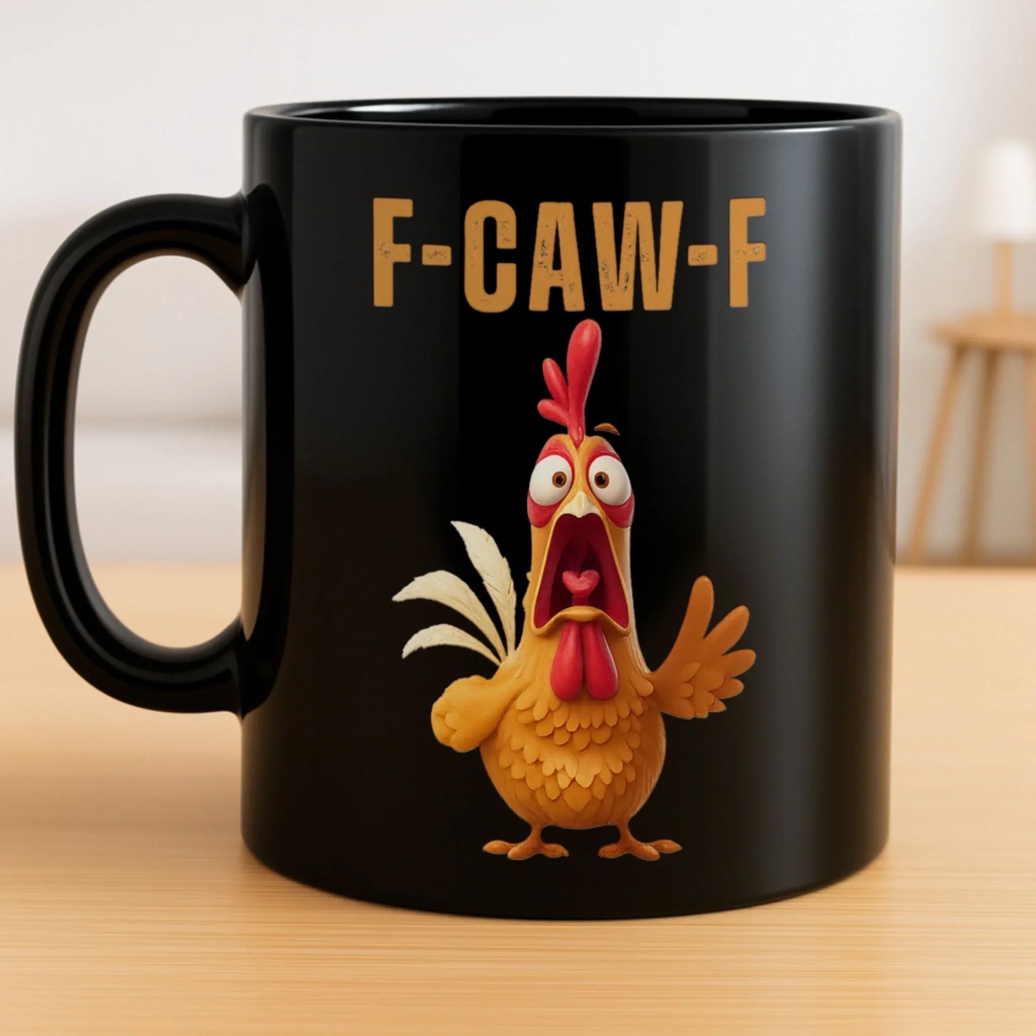 Custom Mug - Personalized Funny Gifts For Best Friends, Family, Coworker, Work Bestie - My Resting Squawk Face - Image 7