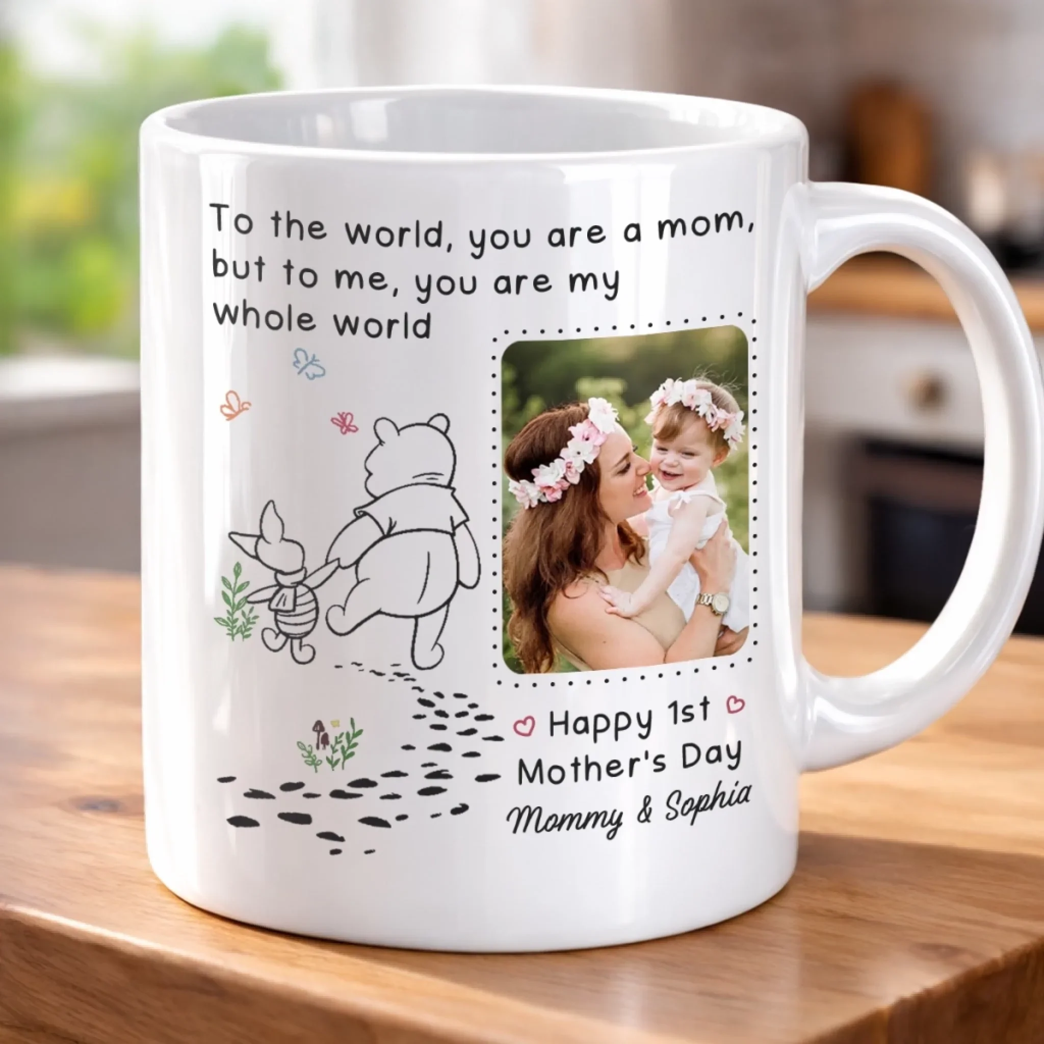 Custom Mug - Personalized Mother's Day, Baby Shower, Gender Reveal Gifts For New Moms - Mom And Baby, Pure Love - Image 4