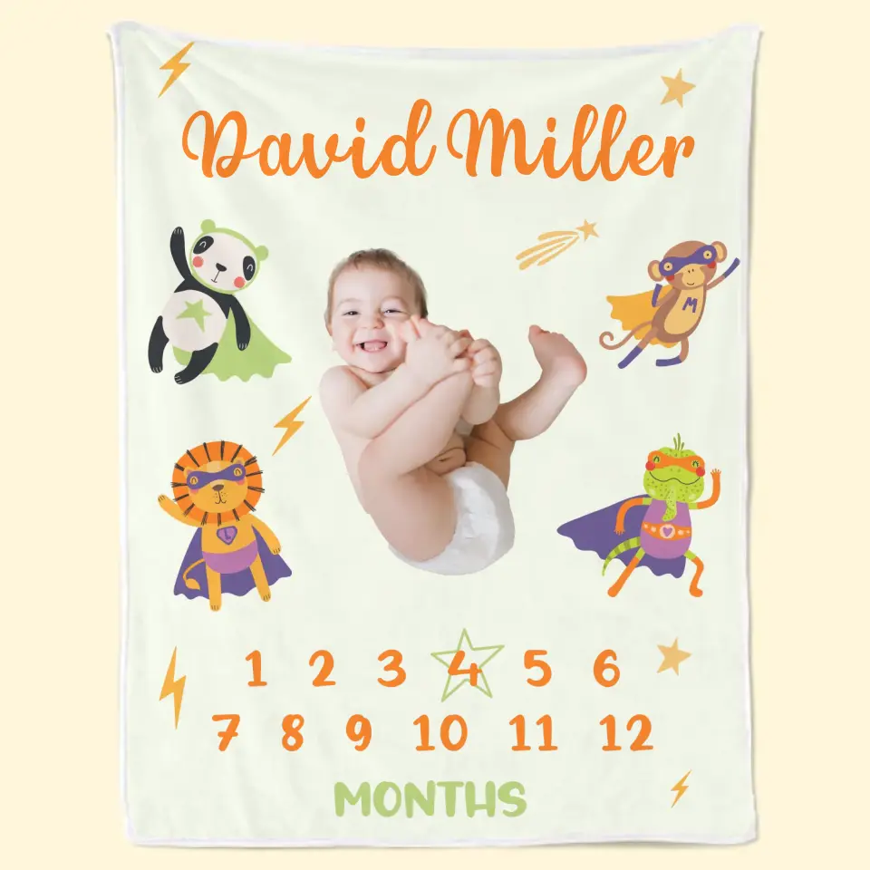 Custom Photo A Cozy Blanket Makes Every Nap A Little Sweeter - Family Personalized Custom Baby Blanket - Gift For Baby Kids, Newborn Baby - Image 7