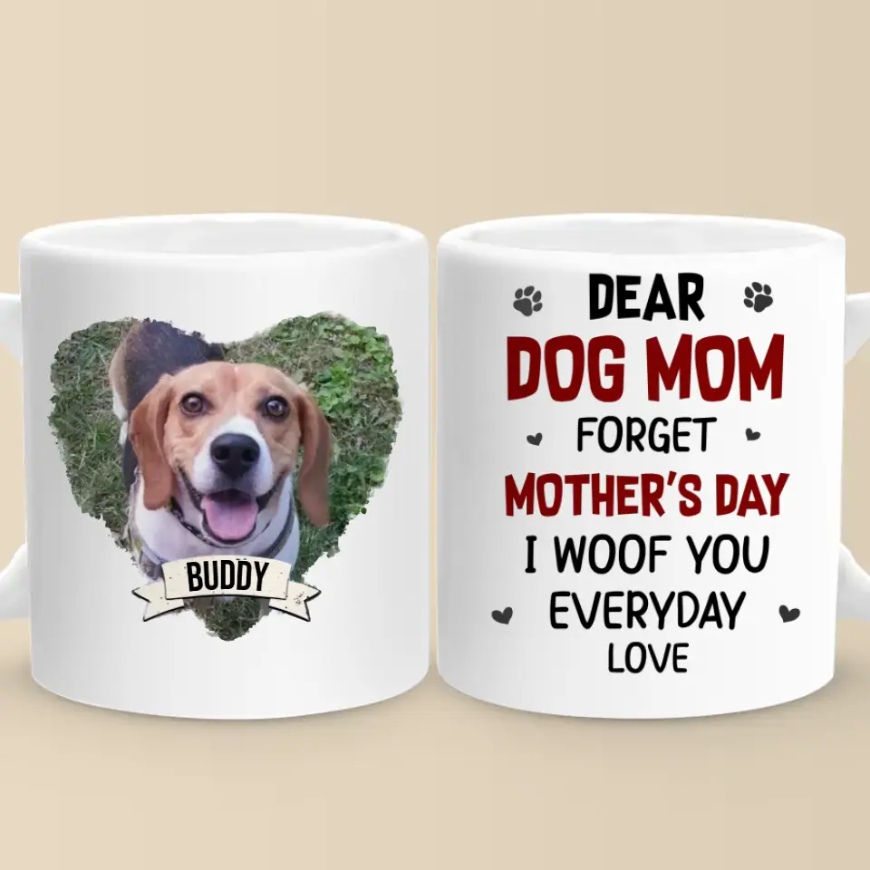 Custom Photo A Mother’s Love Endures Through All - Dog & Cat Personalized Custom Mug - Mother's Day, Gift For Pet Owners, Pet Lovers - Image 2