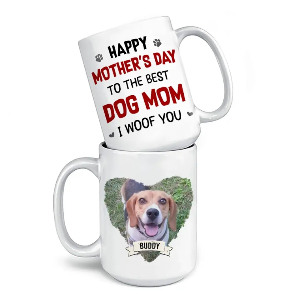 Custom Photo A Mother’s Love Endures Through All - Dog & Cat Personalized Custom Mug - Mother's Day, Gift For Pet Owners, Pet Lovers - Image 4