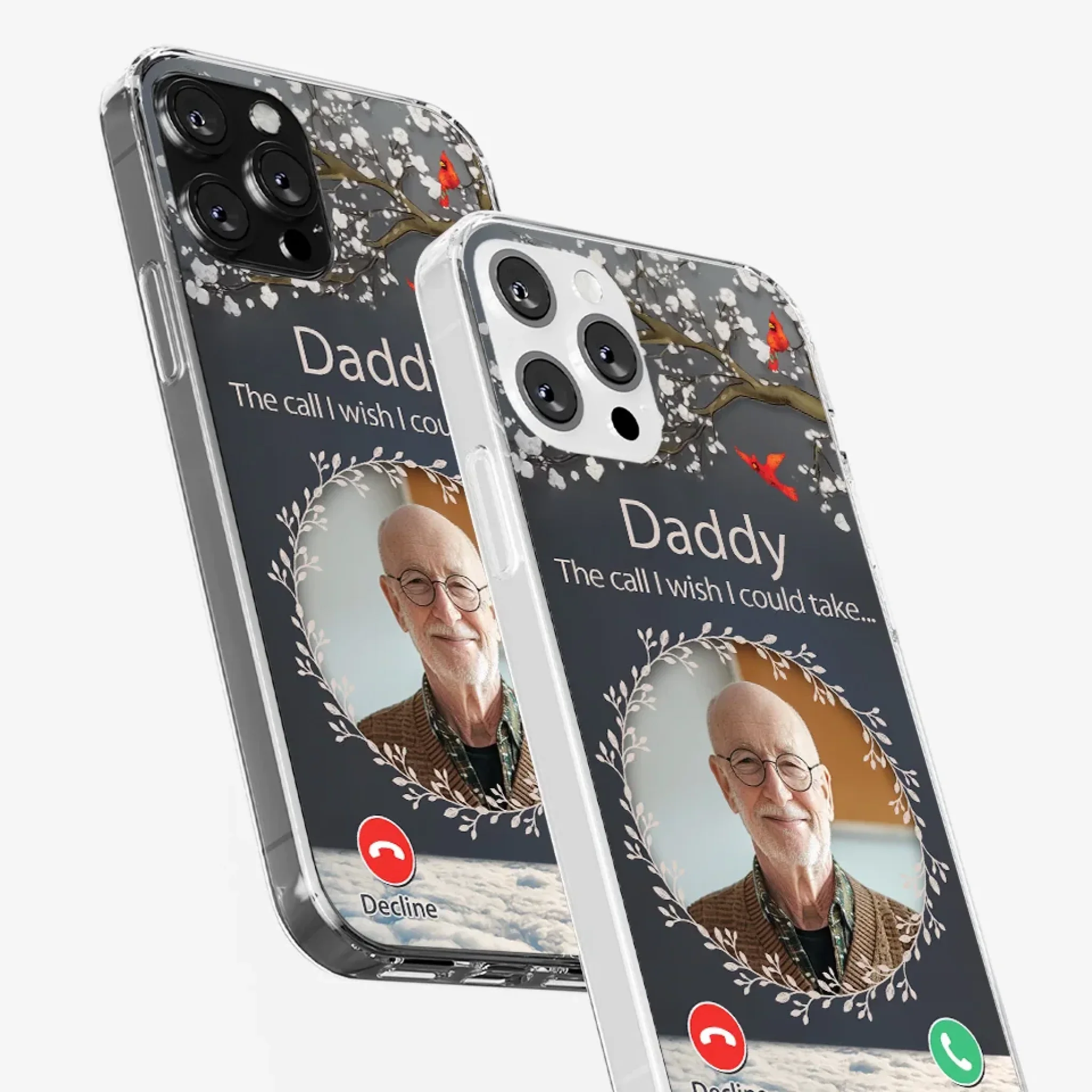 Custom Photo A Personalized Gesture That Brings Comfort And Peace - Memorial Personalized Custom Clear Phone Case - Sympathy Gift For Family Members - Image 34