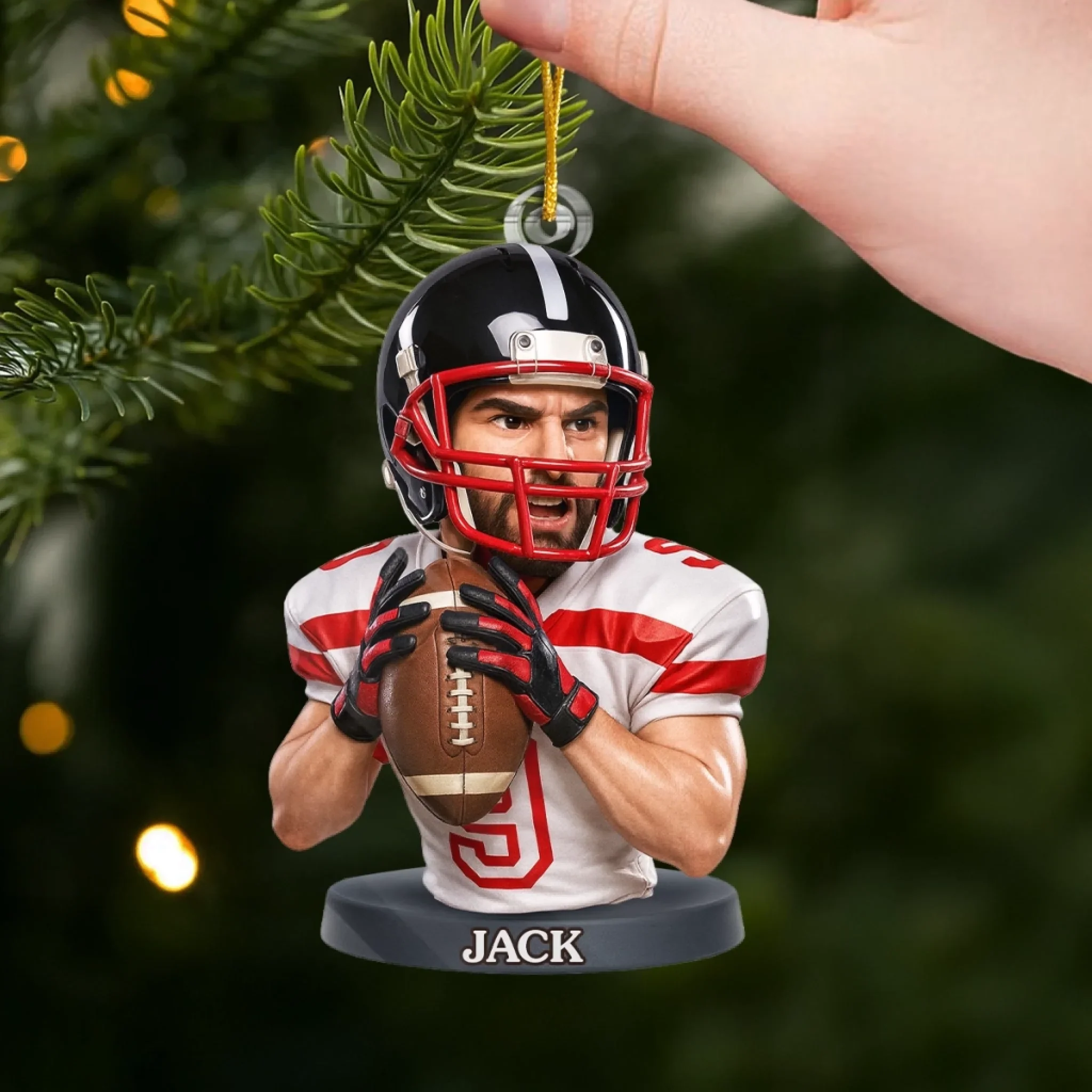 Custom Photo Acrylic Ornament - Personalized Christmas Birthday Sport Gifts For Sports Lovers - Where Passion Meets Endless Play - Image 4