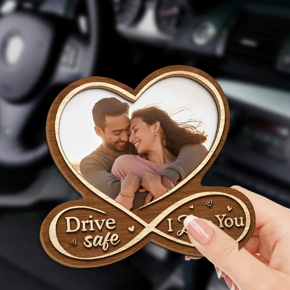 Custom Photo All Of Me Loves All Of You - Couple Personalized Custom Car Visor Clip - Gift For Husband Wife, Anniversary - Image 4