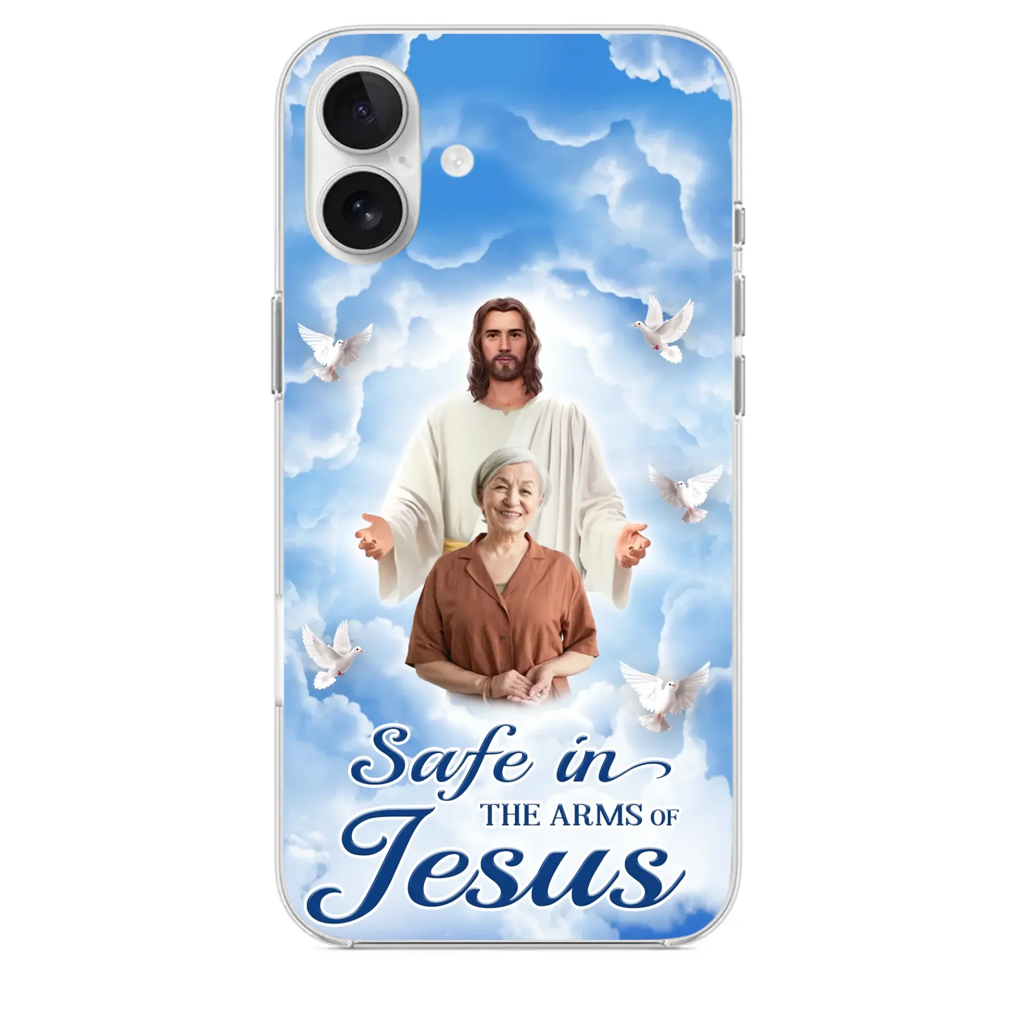 Custom Photo Beautiful As A Bright Shining Star - Memorial Personalized Custom Clear Phone Case - Sympathy Gift For Family Members - Image 29