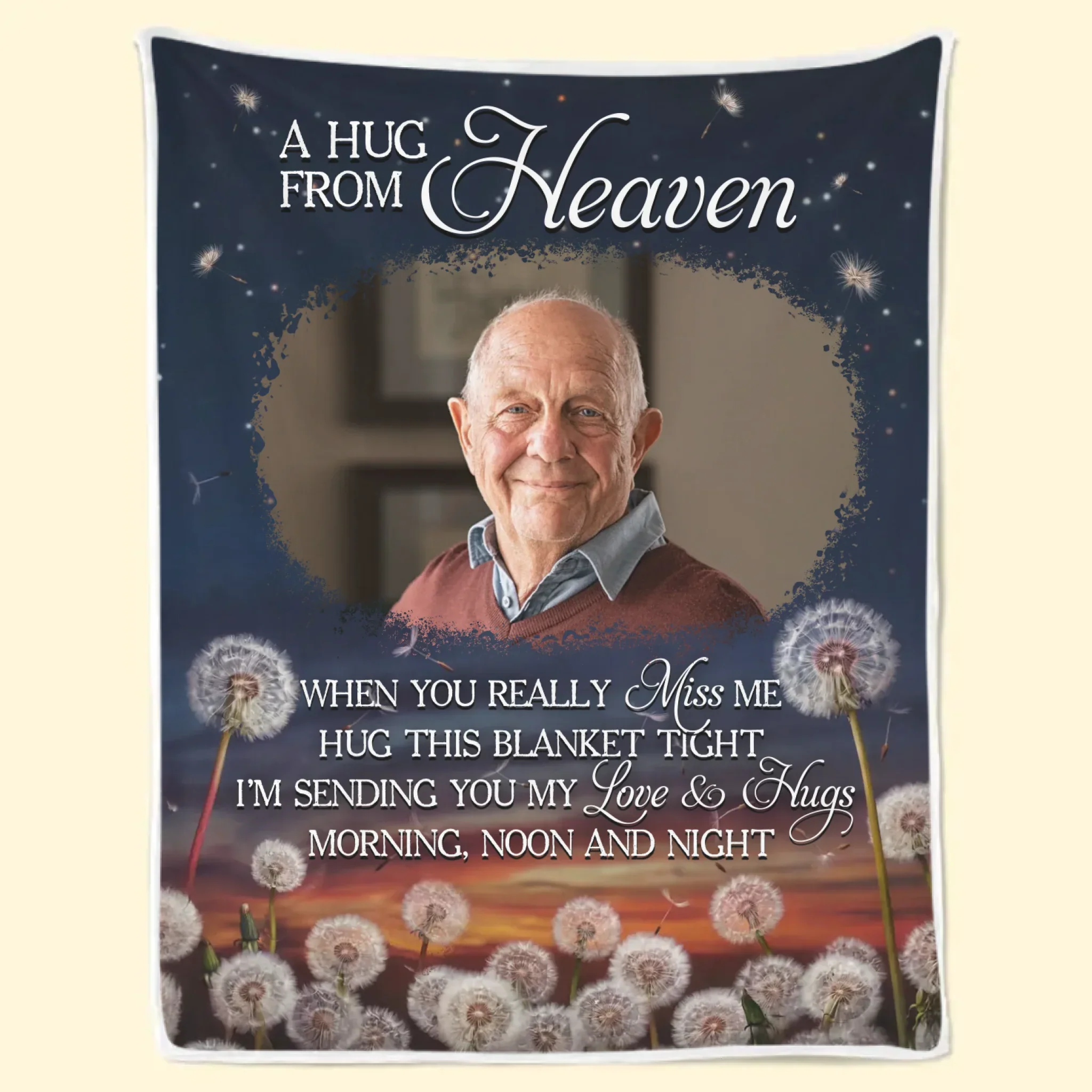 Custom Photo Blanket - Personalized Memorial Sympathy Gifts For Loss Of Mom, Dad - You Live In Every Quiet Miracle - Image 9