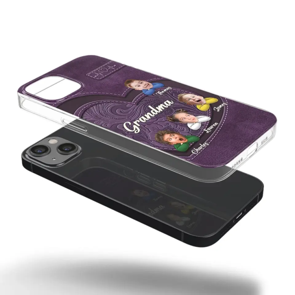 Custom Photo Call Me Grandma - Family Personalized Custom Clear Phone Case - Gift For Mom, Grandma - Image 27