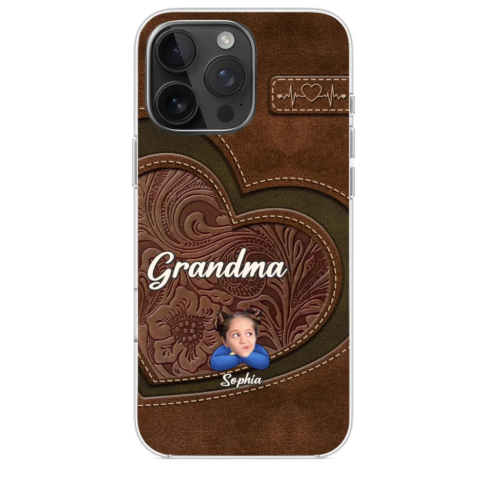 Custom Photo Call Me Grandma - Family Personalized Custom Clear Phone Case - Gift For Mom, Grandma - Image 35