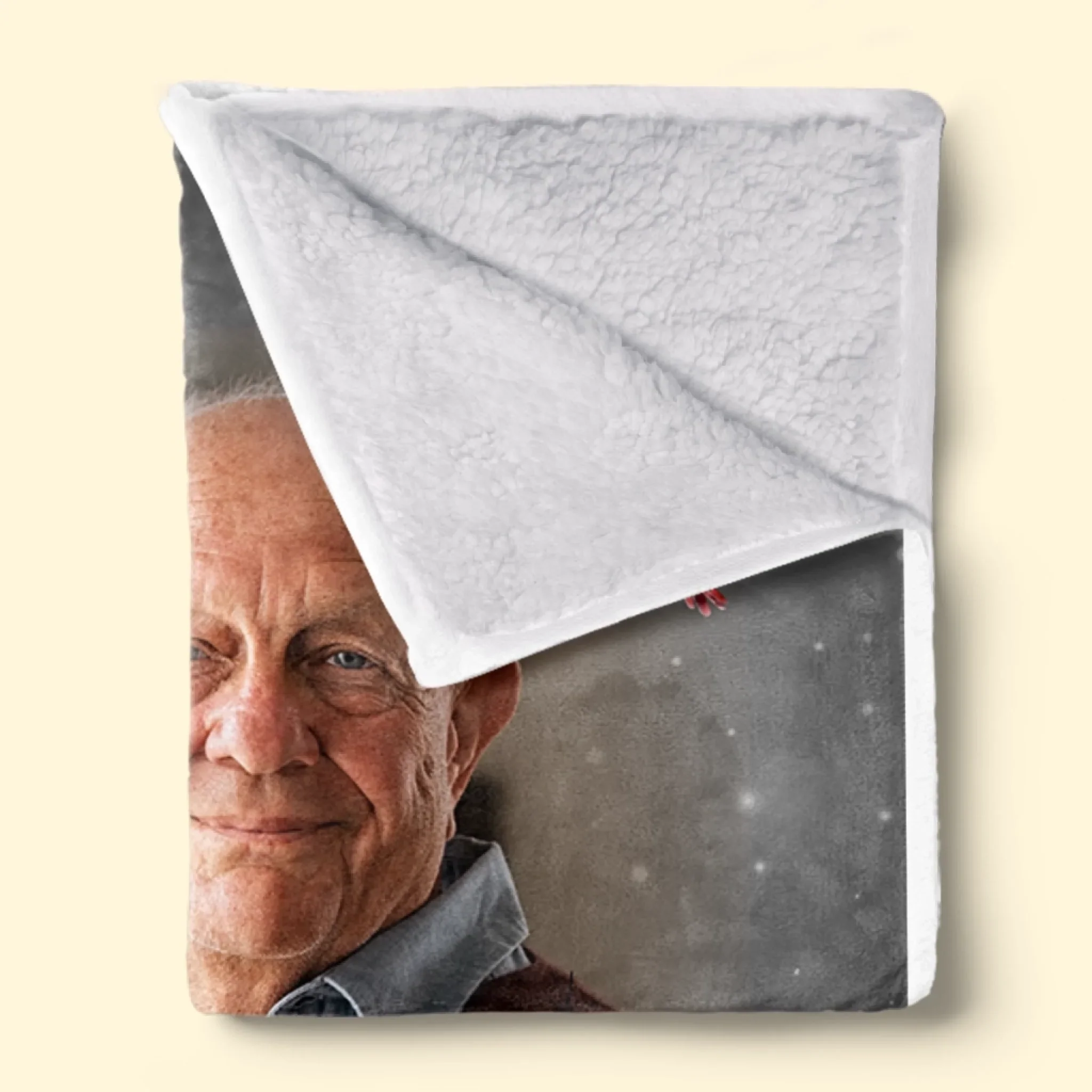 Custom Photo Cardinal Blanket - Personalized Memorial Sympathy Gifts For Loss Of Mom, Dad - A Sign From Heaven - Image 5
